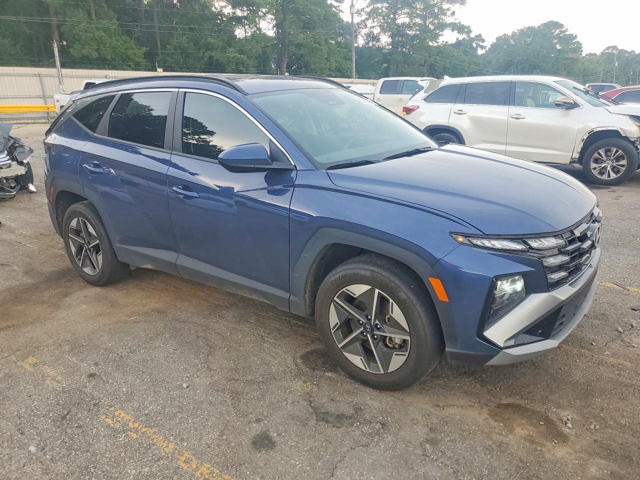 2025 Hyundai Tucson Sel Blue vin: 5NMJBCDE2SH523108