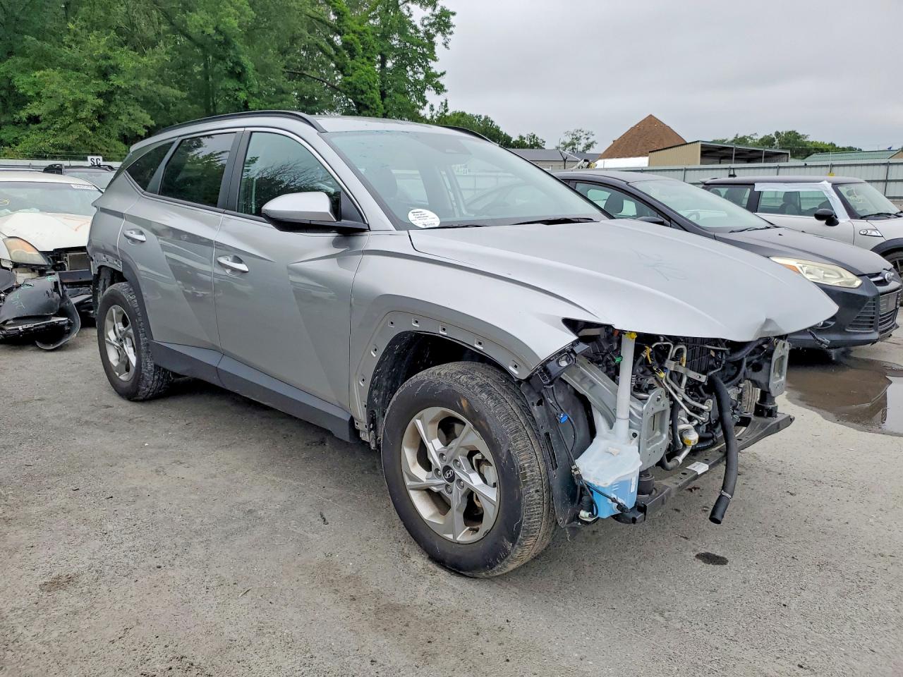 2024 Hyundai Tucson Sel Silver vin: 5NMJBCDE3RH419690