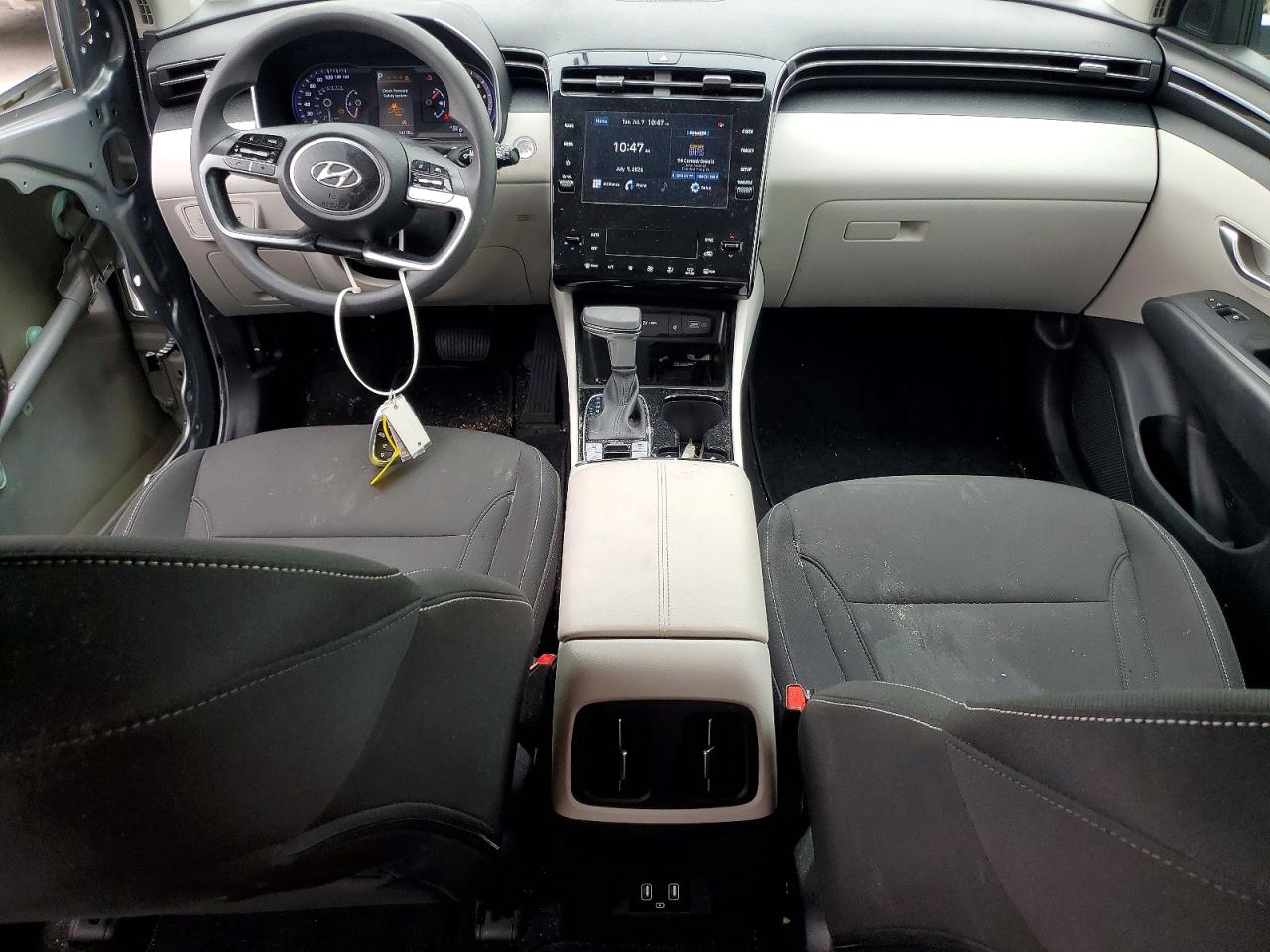 2024 Hyundai Tucson Sel Silver vin: 5NMJBCDE3RH419690