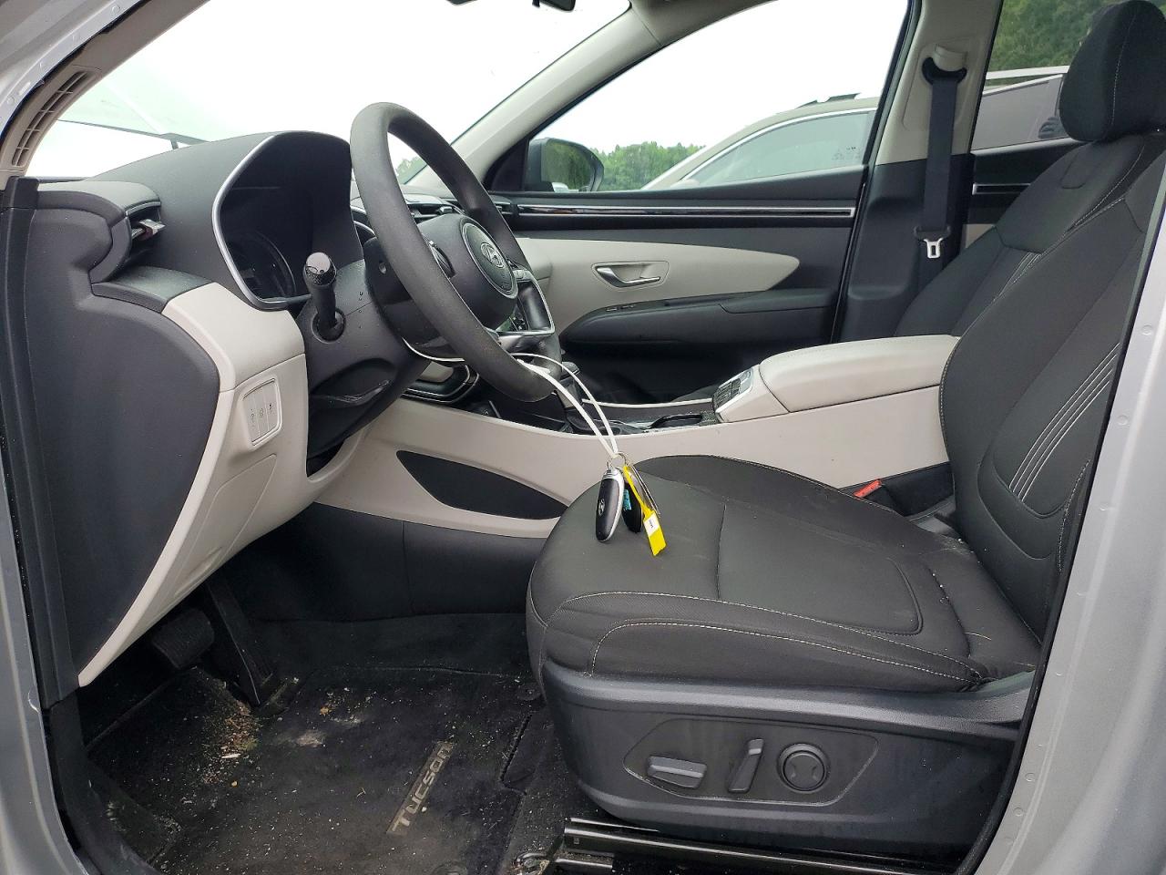 2024 Hyundai Tucson Sel Silver vin: 5NMJBCDE3RH419690