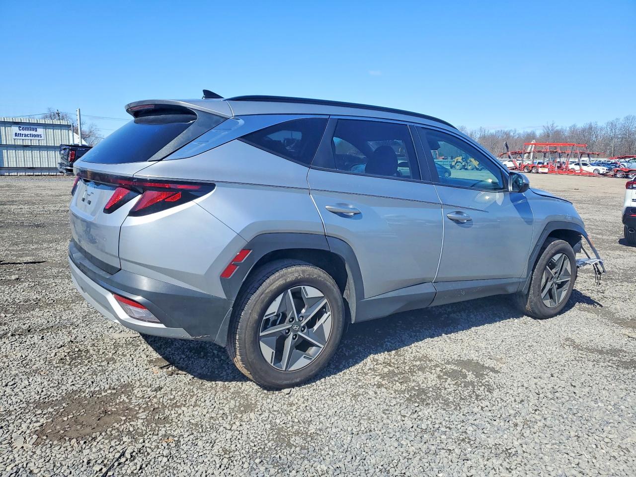 2025 Hyundai Tucson Sel Silver vin: 5NMJBCDE4SH511204