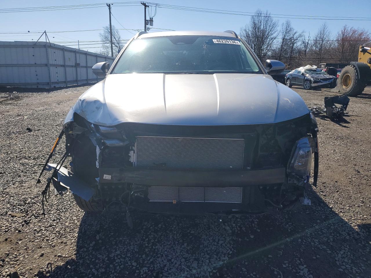2025 Hyundai Tucson Sel Silver vin: 5NMJBCDE4SH511204
