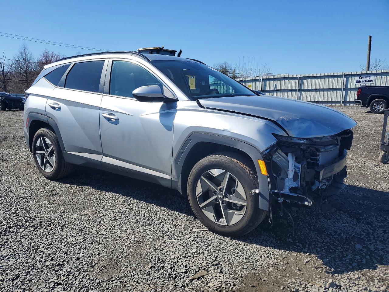 2025 Hyundai Tucson Sel Silver vin: 5NMJBCDE4SH511204