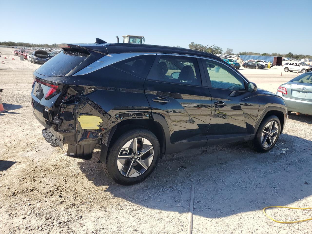 2025 Hyundai Tucson Sel Black vin: 5NMJBCDE5SH492890 Damage: Right Tail Light, Missing, Replacement Required
