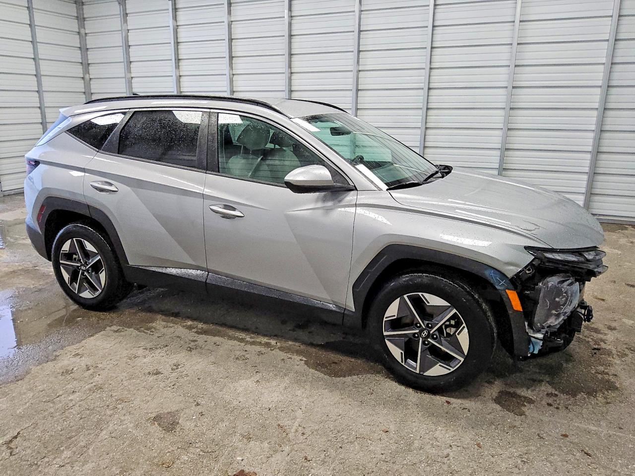 2025 Hyundai Tucson Sel Silver vin: 5NMJBCDE5SH553655