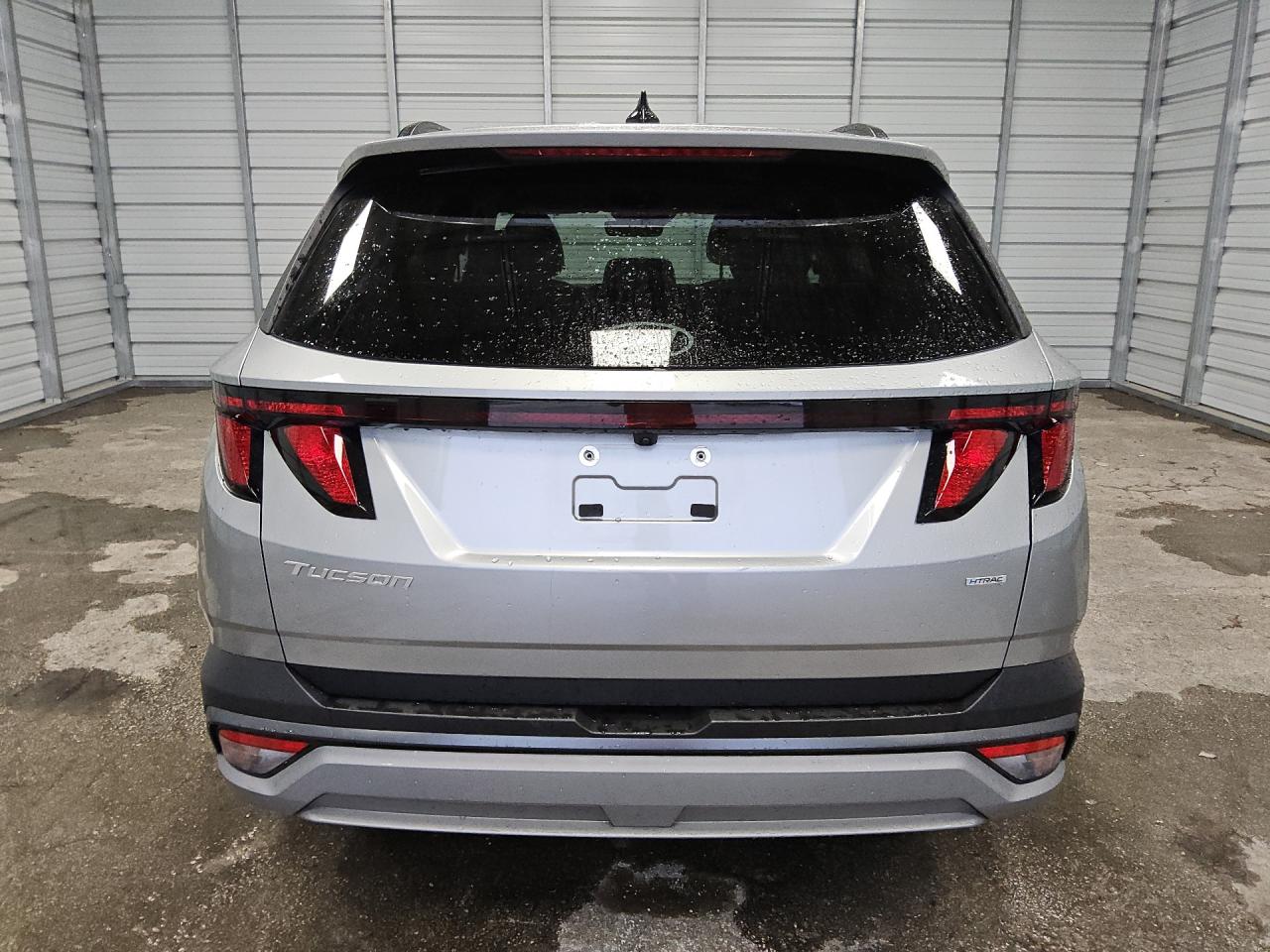2025 Hyundai Tucson Sel Silver vin: 5NMJBCDE5SH553655 Damage: Rear Bumper, Chipped, 4