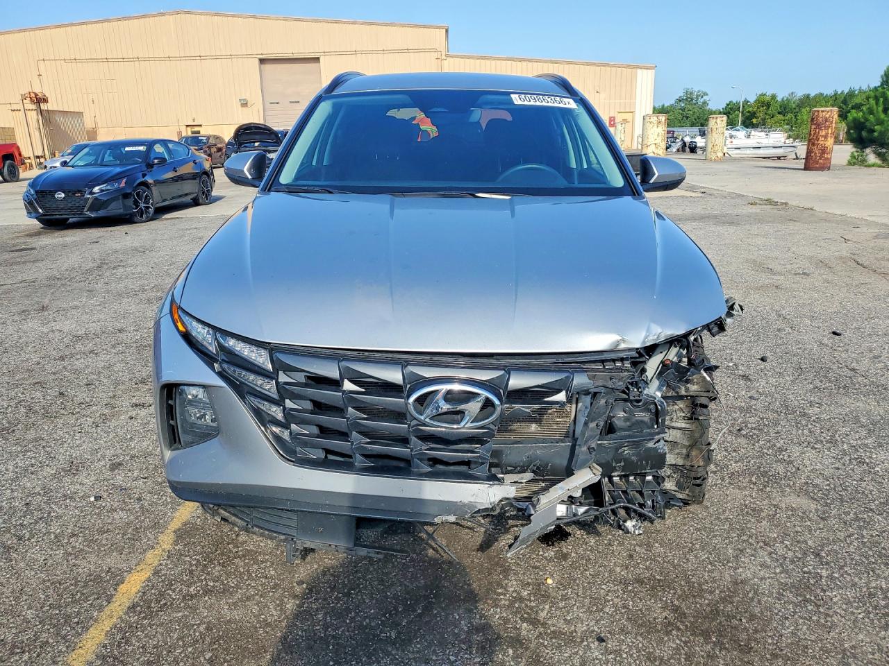 2024 Hyundai Tucson Sel Silver vin: 5NMJBCDE6RH300693