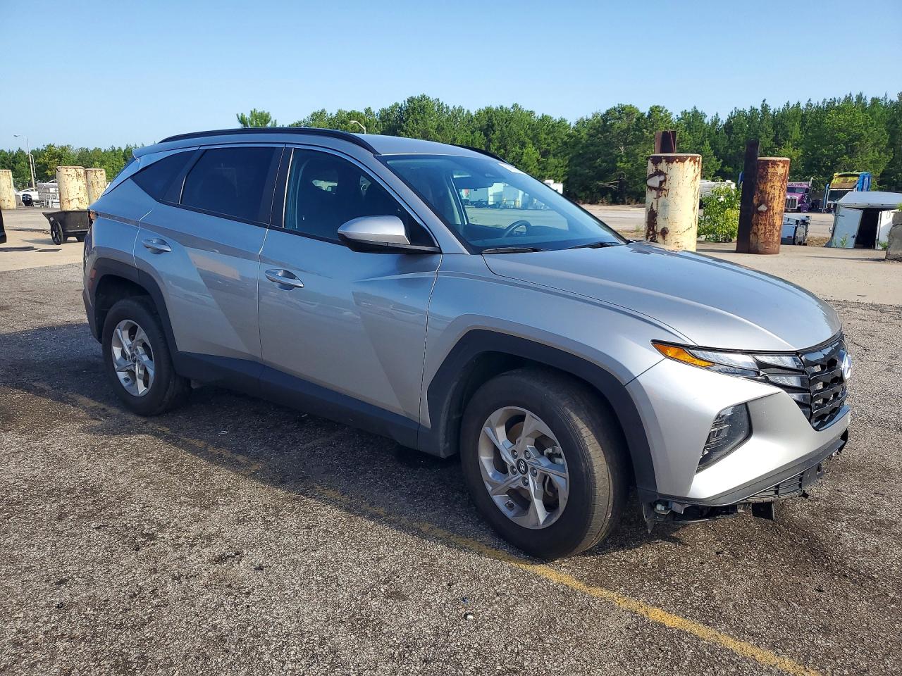 2024 Hyundai Tucson Sel Silver vin: 5NMJBCDE6RH300693
