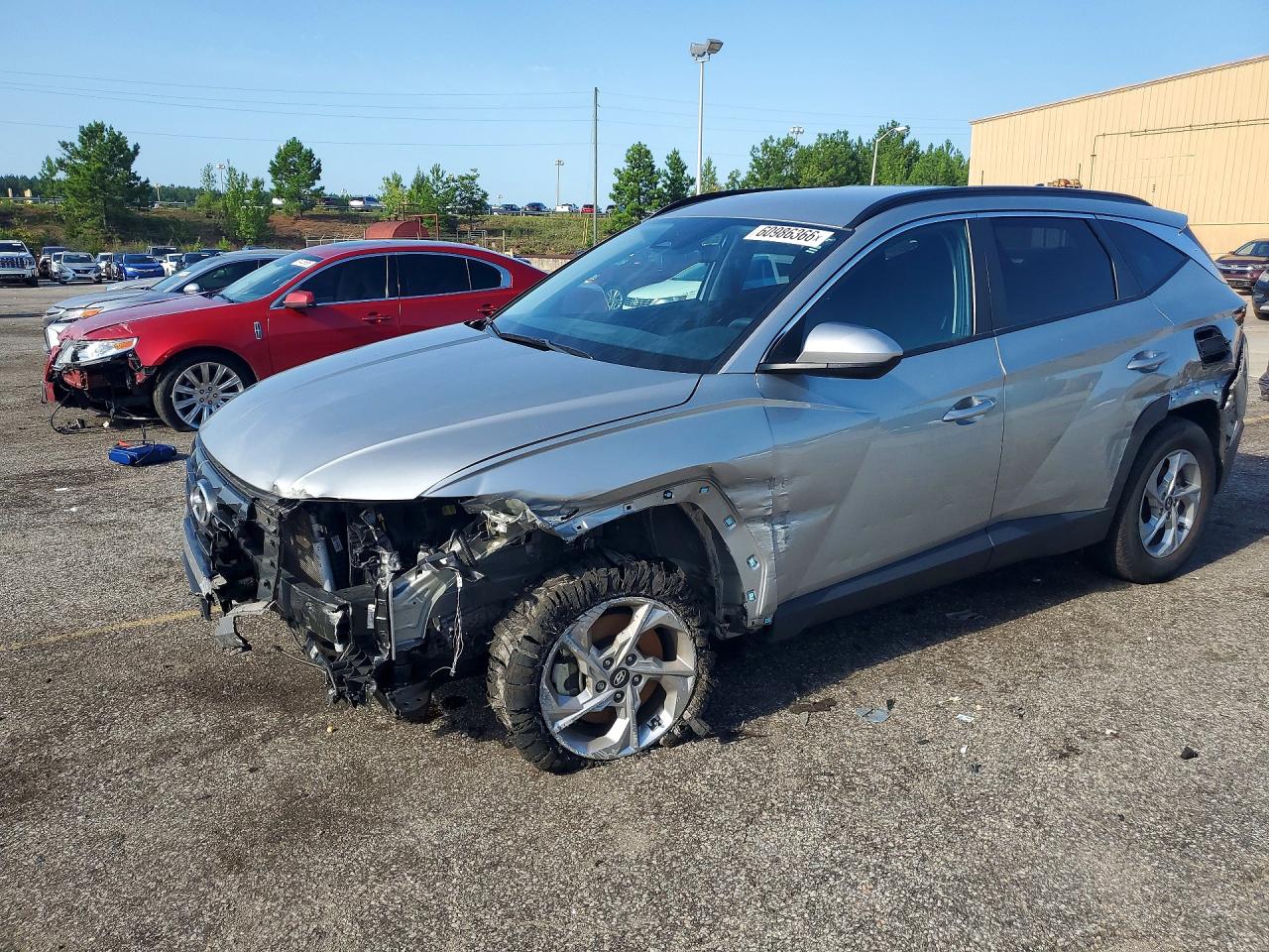 2024 Hyundai Tucson Sel Silver vin: 5NMJBCDE6RH300693