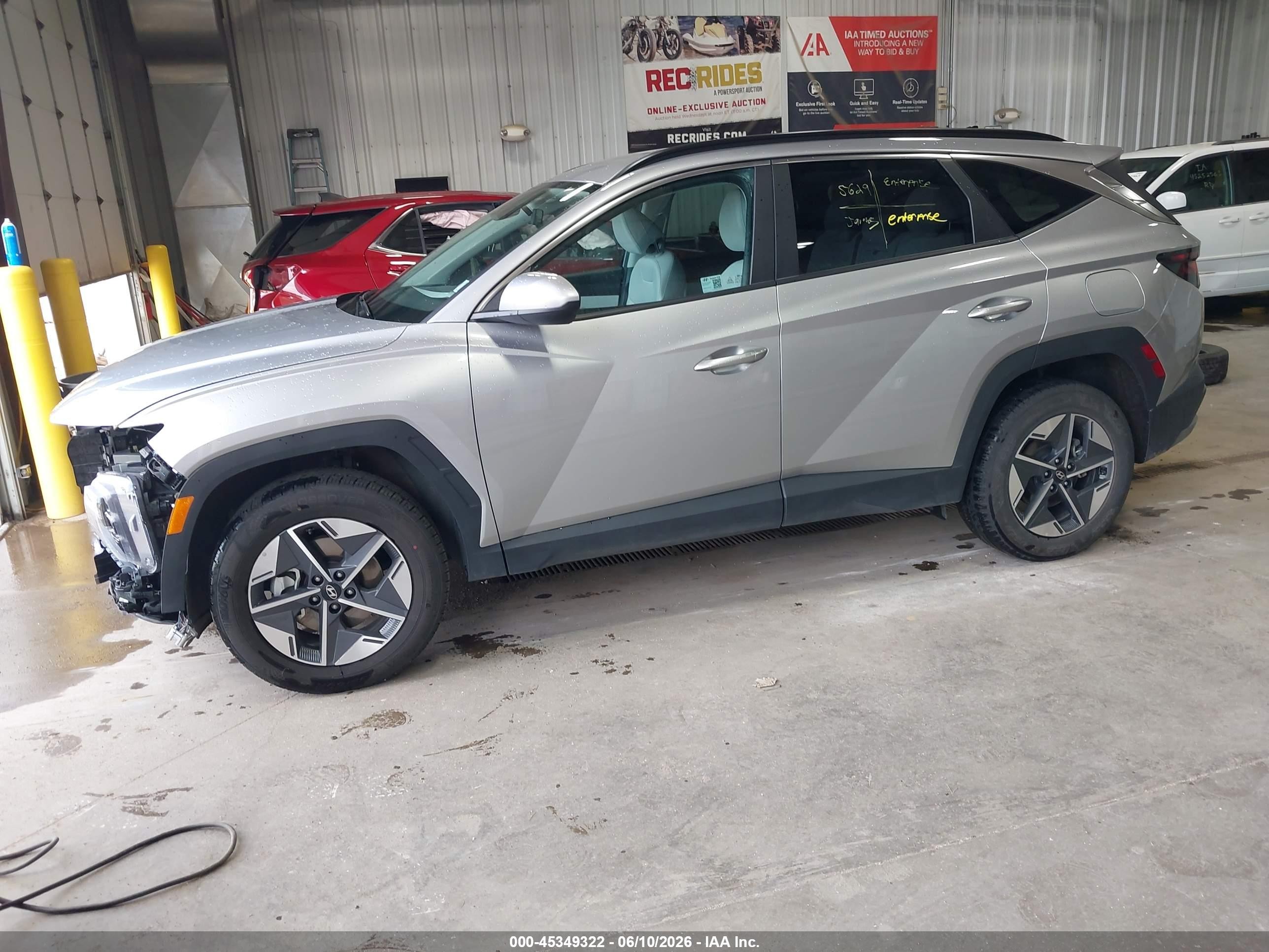 2025 Hyundai Tucson Sel Серебряный vin: 5NMJBCDE6SH495507