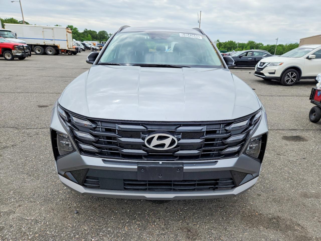 2025 Hyundai Tucson Sel Silver vin: 5NMJBCDE6SH538615