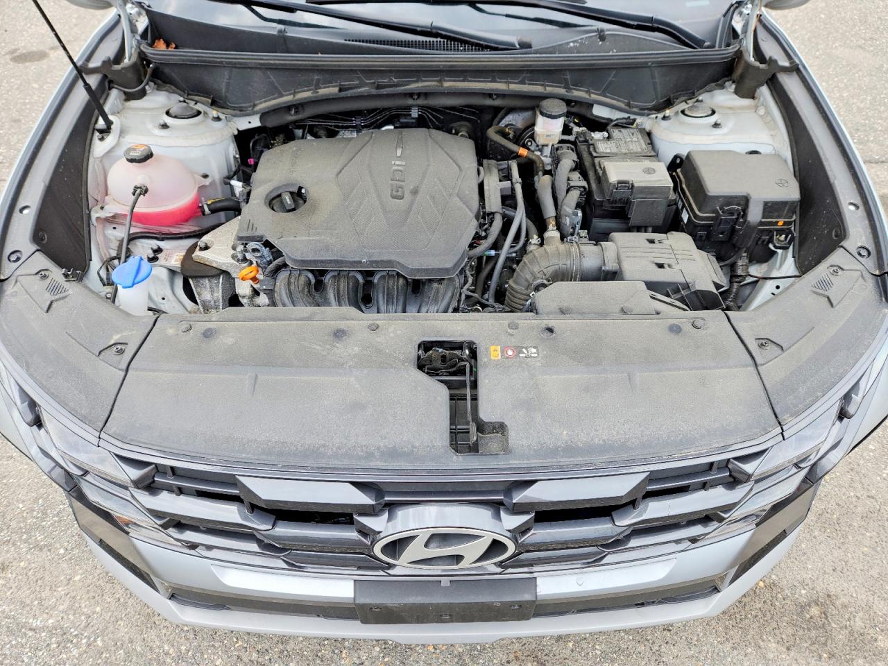 2025 Hyundai Tucson Sel Silver vin: 5NMJBCDE6SH538615