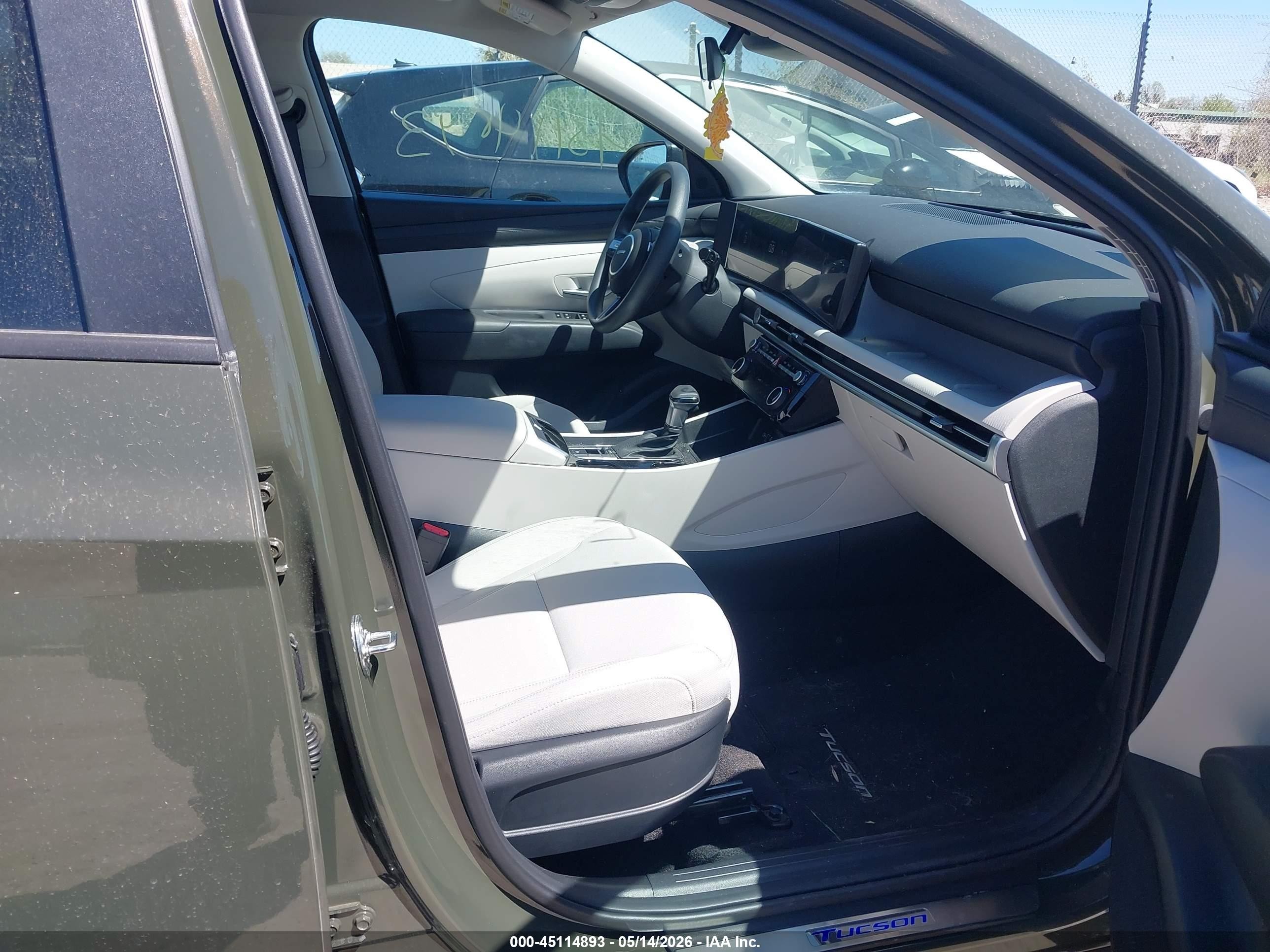 2026 Hyundai Tucson Sel Зеленый vin: 5NMJBCDE6TH669724