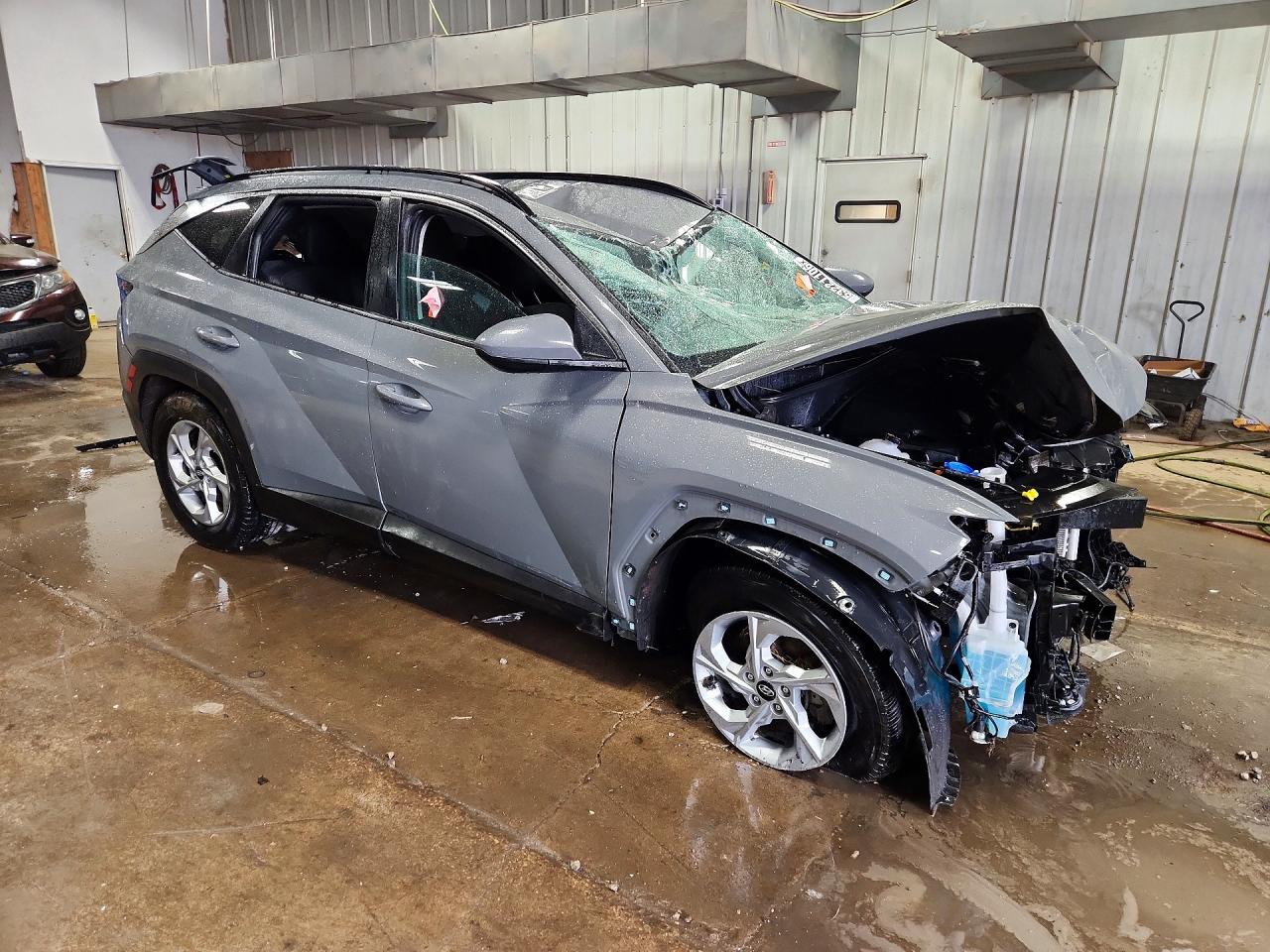 2024 Hyundai Tucson Sel Серый vin: 5NMJBCDE7RH340023