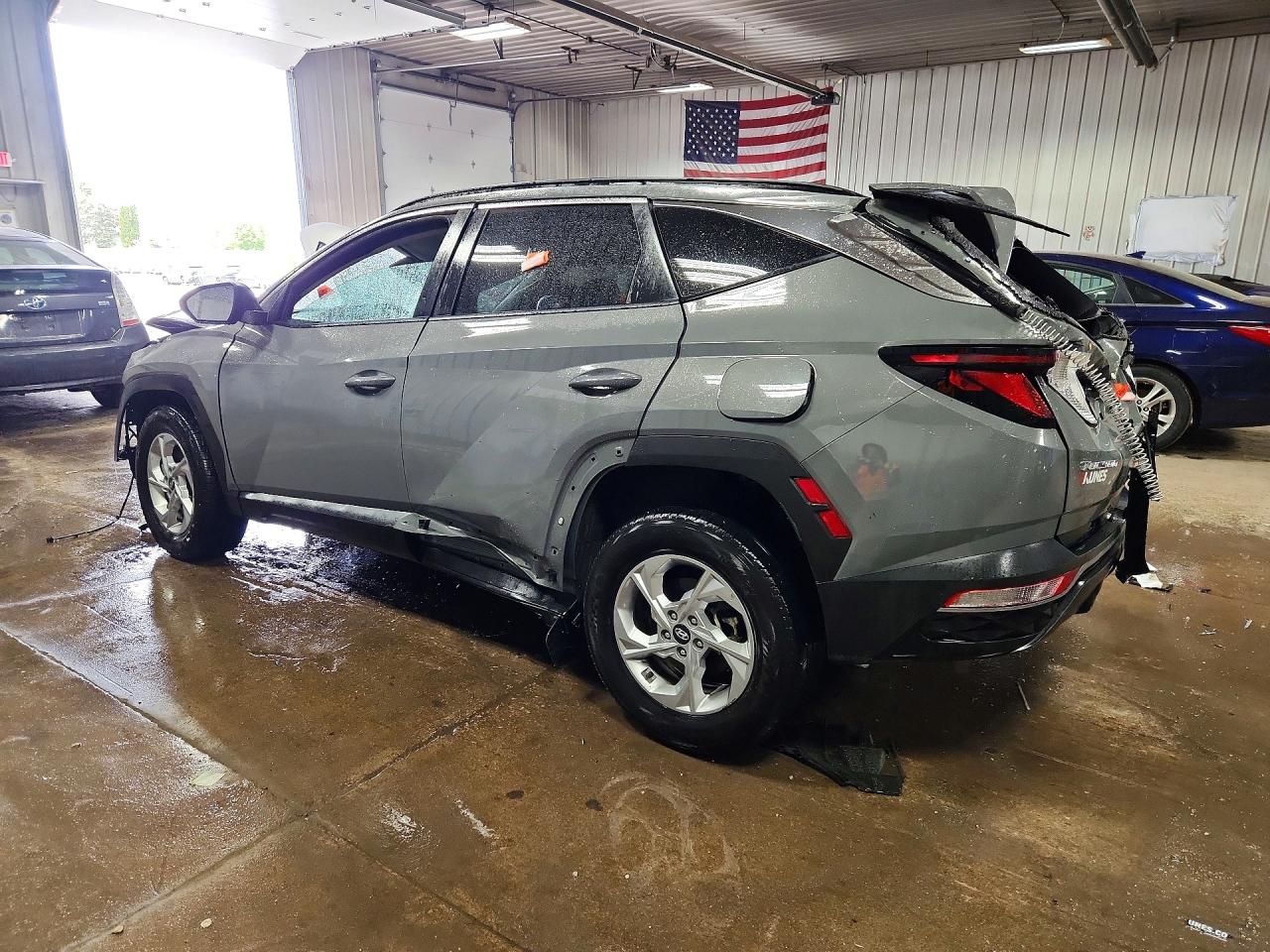2024 Hyundai Tucson Sel Серый vin: 5NMJBCDE7RH340023