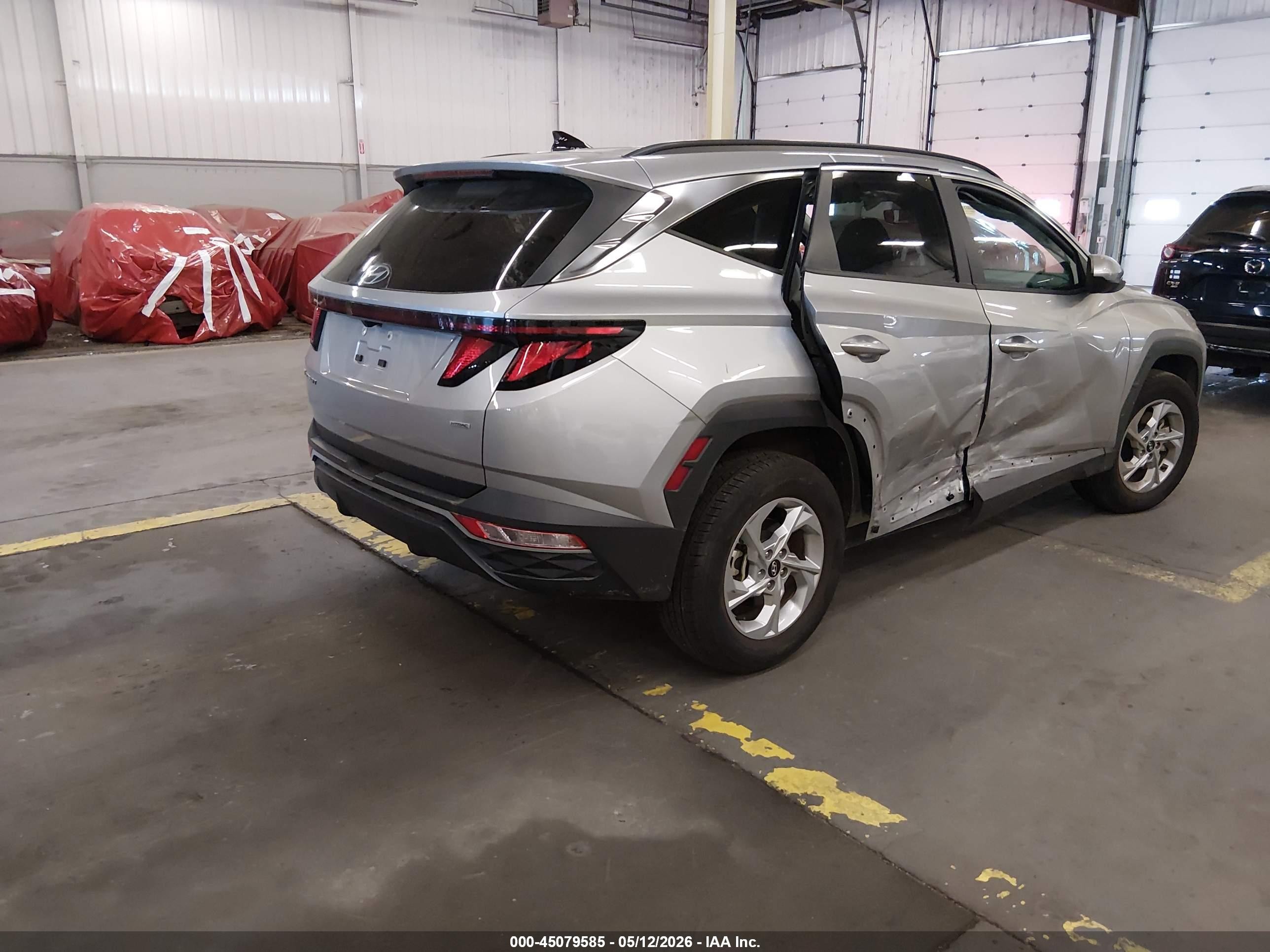 2024 Hyundai Tucson Sel Серебряный vin: 5NMJBCDE8RH357980