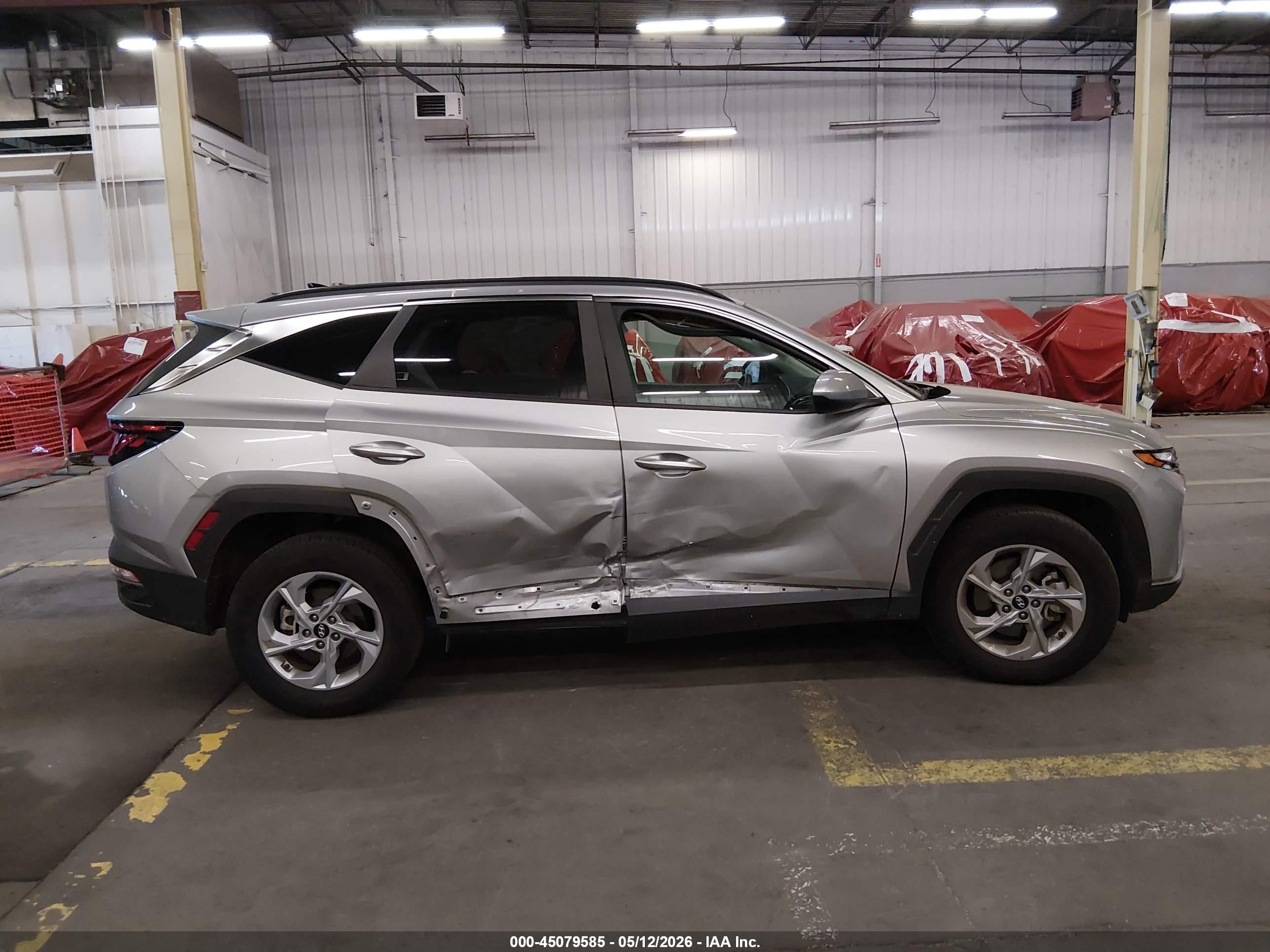 2024 Hyundai Tucson Sel Серебряный vin: 5NMJBCDE8RH357980