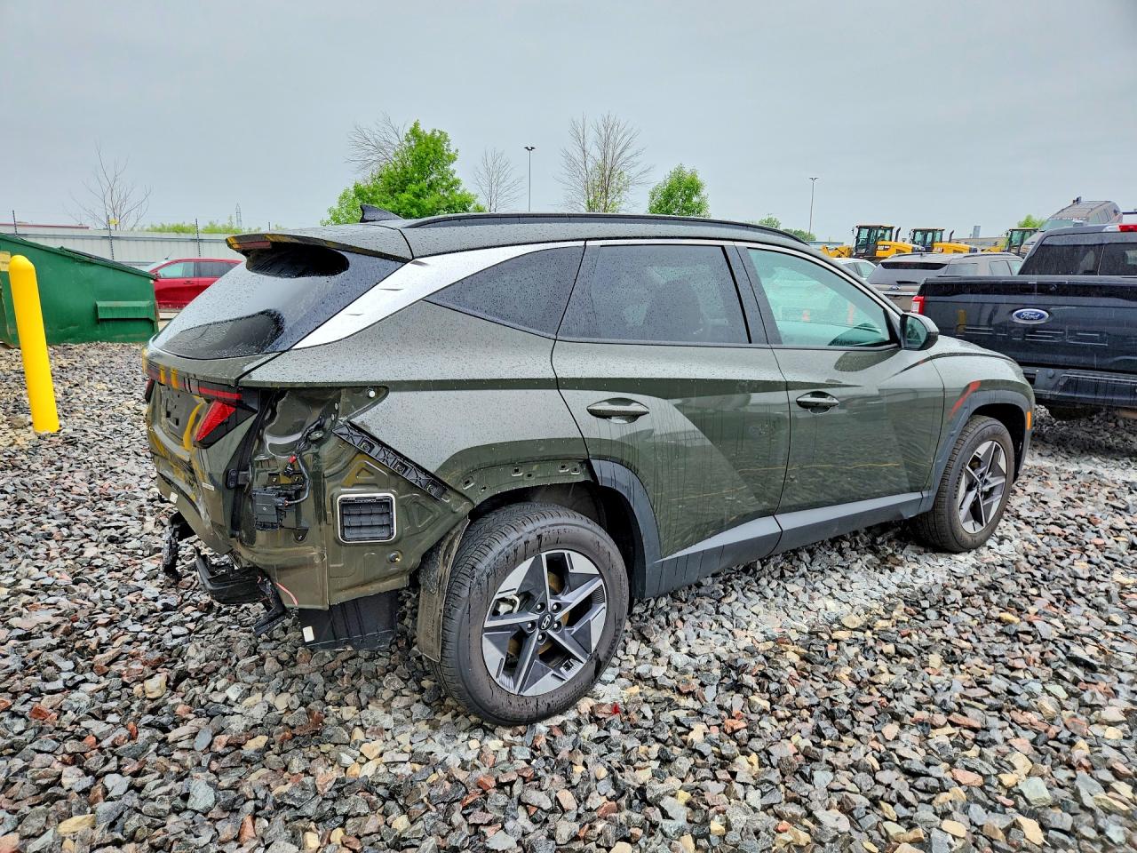2026 Hyundai Tucson Sel Зеленый vin: 5NMJBCDE8TH611629