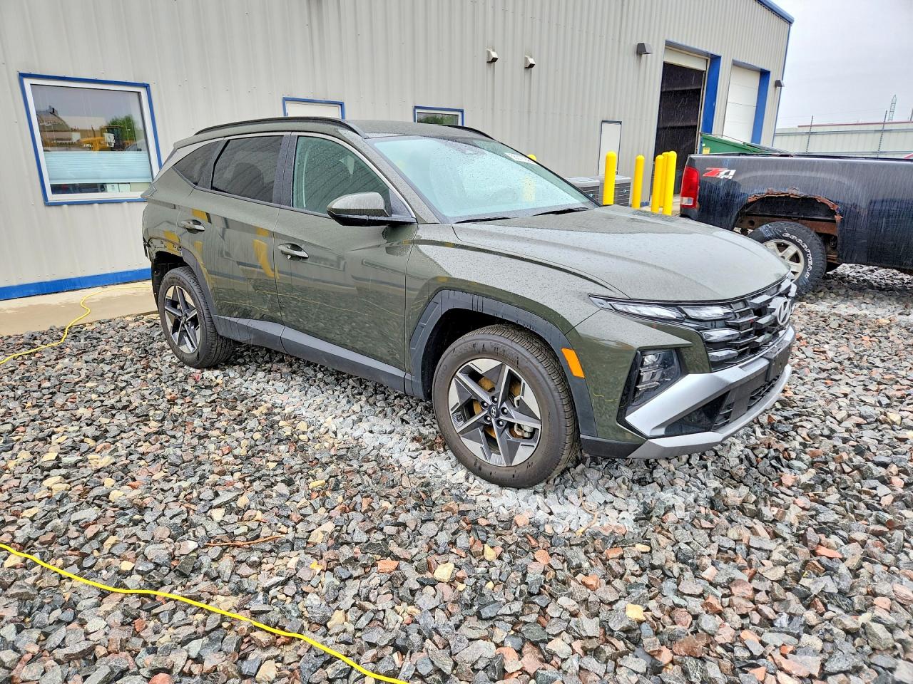 2026 Hyundai Tucson Sel Зеленый vin: 5NMJBCDE8TH611629