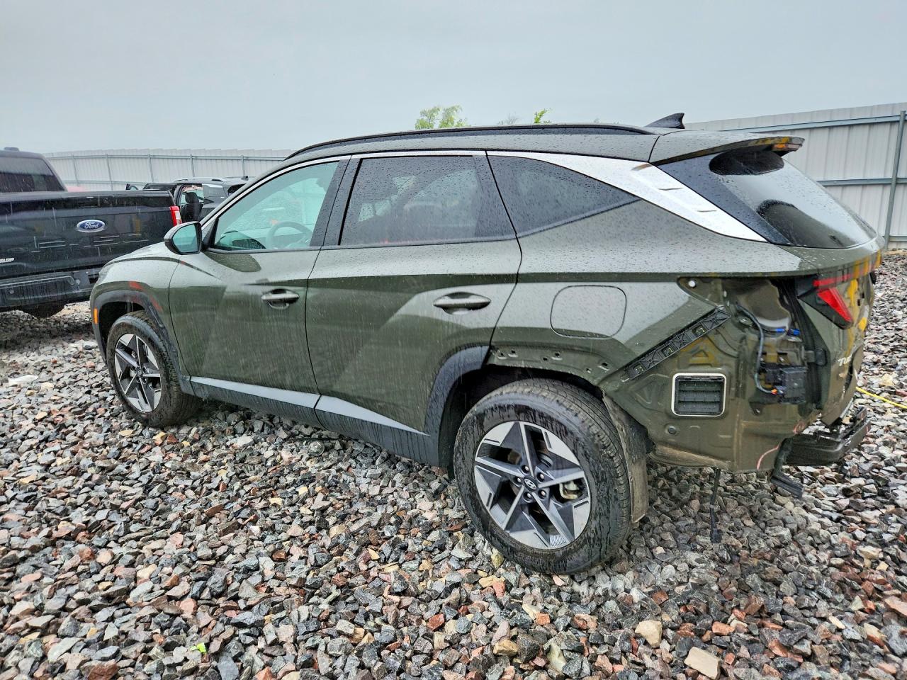2026 Hyundai Tucson Sel Зеленый vin: 5NMJBCDE8TH611629