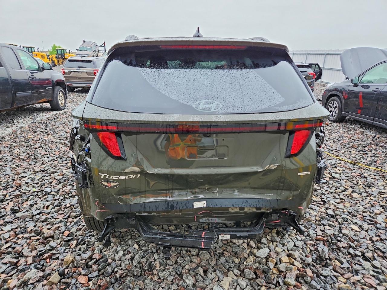 2026 Hyundai Tucson Sel Зеленый vin: 5NMJBCDE8TH611629