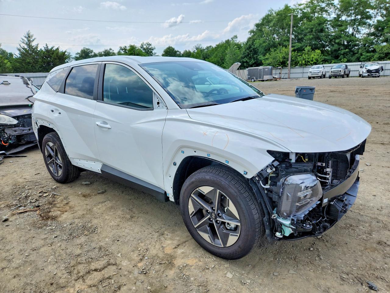 2026 Hyundai Tucson Sel White vin: 5NMJBCDE8TH699579