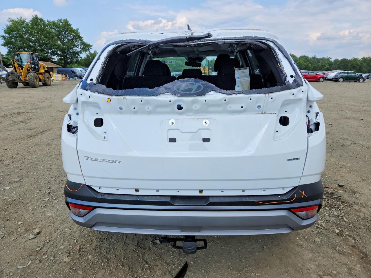 2026 Hyundai Tucson Sel White vin: 5NMJBCDE8TH699579