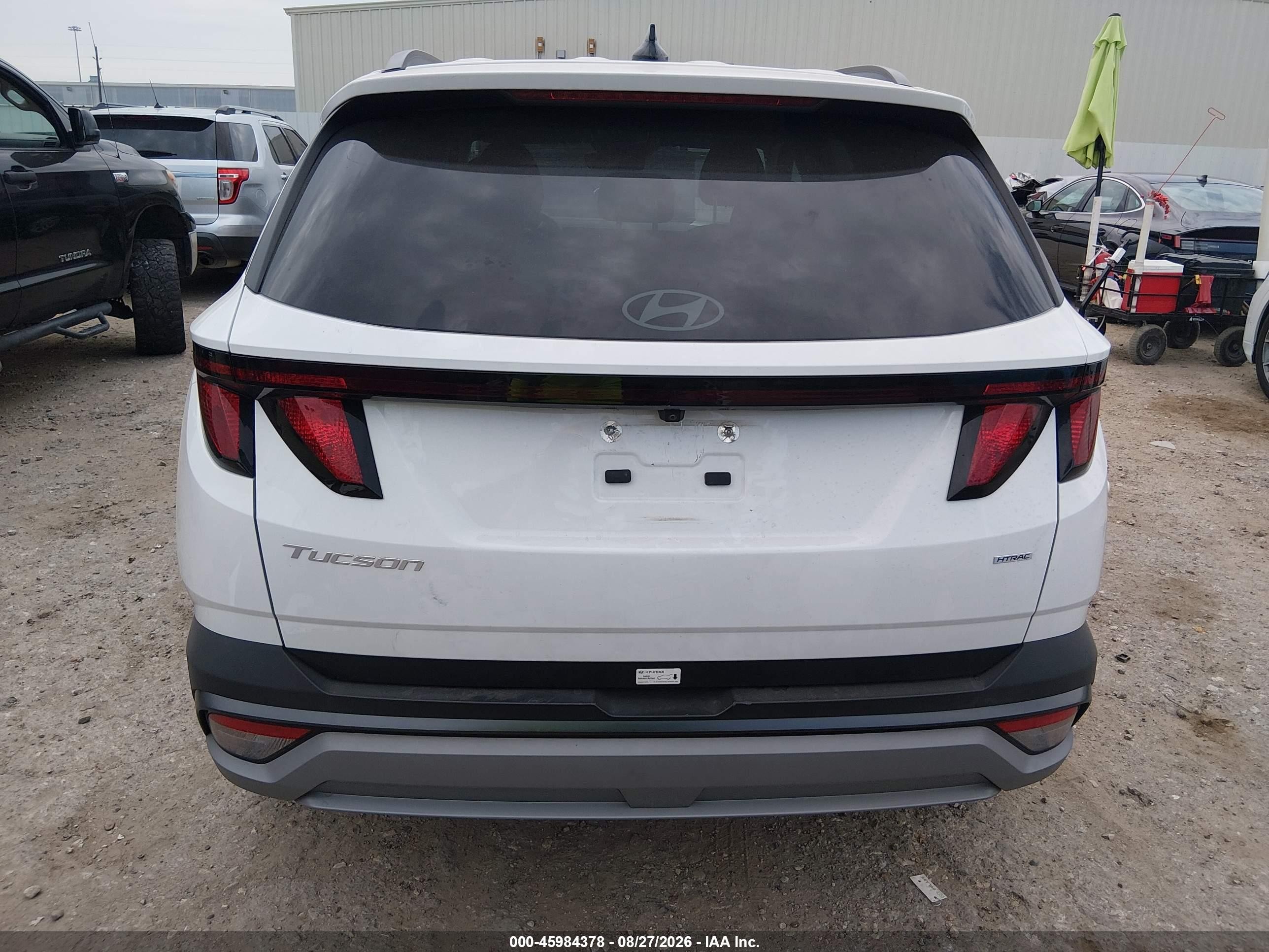 2026 Hyundai Tucson Sel Белый vin: 5NMJBCDE9TH618606