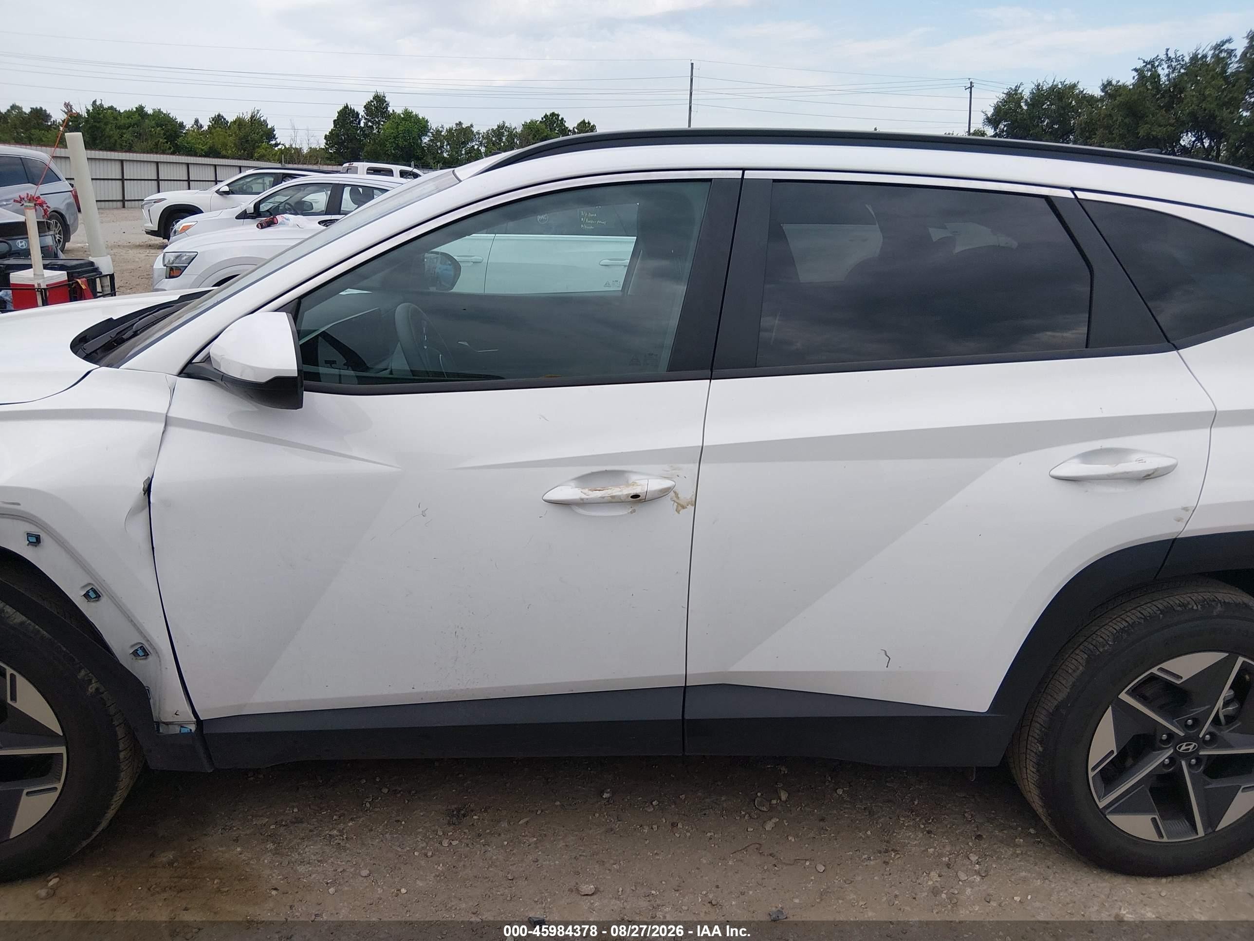 2026 Hyundai Tucson Sel Белый vin: 5NMJBCDE9TH618606
