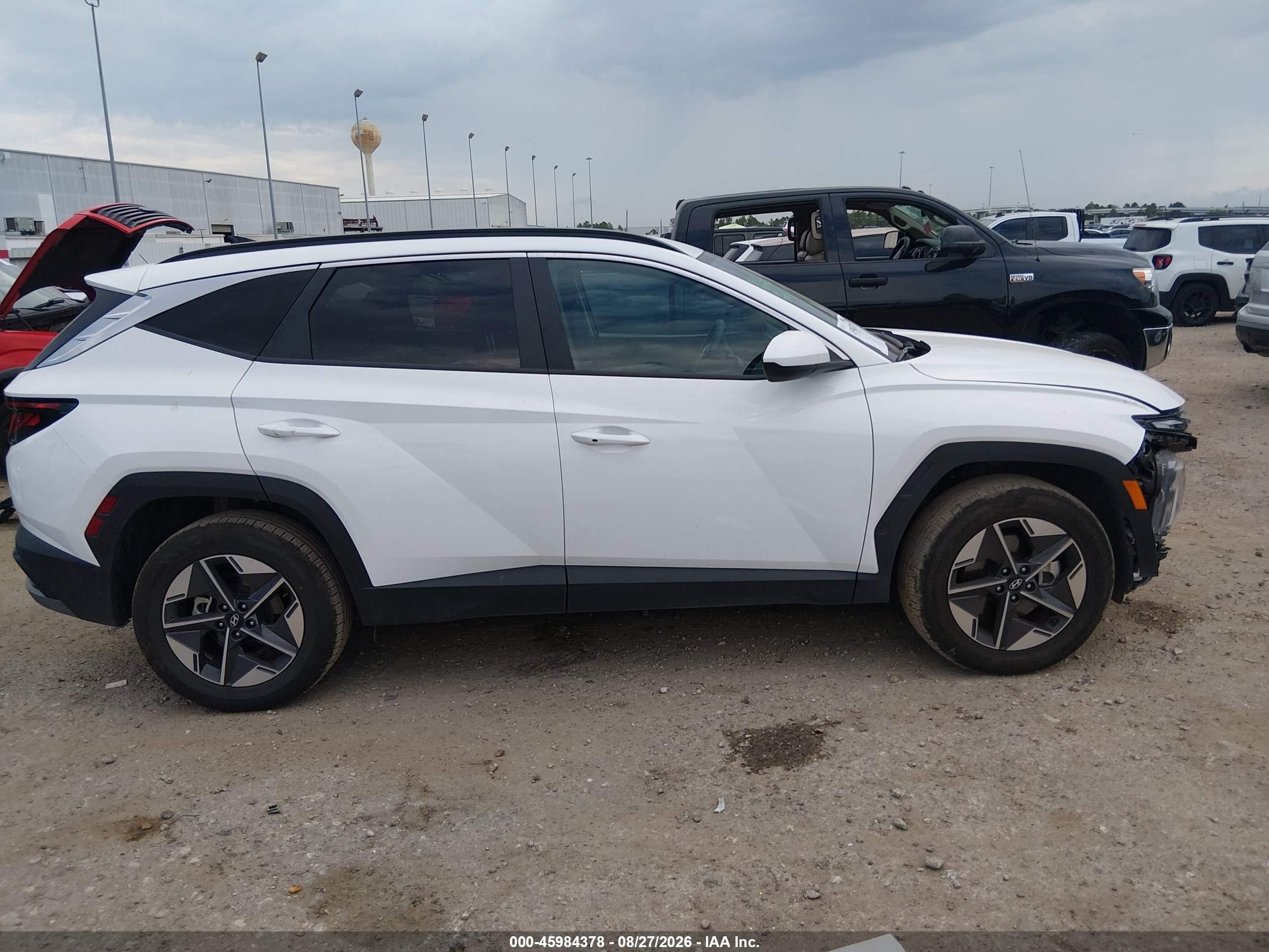 2026 Hyundai Tucson Sel Белый vin: 5NMJBCDE9TH618606