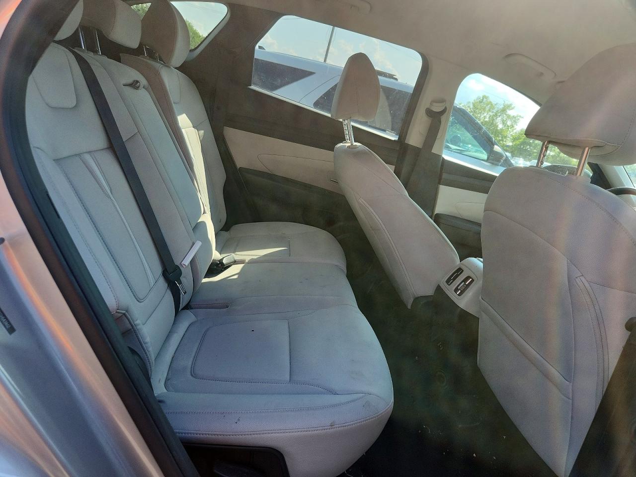 2025 Hyundai Tucson Sel White vin: 5NMJBCDEXSH543462