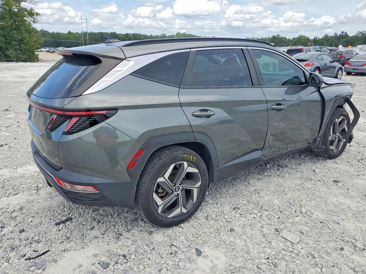 2022 Hyundai Tucson Sel Серый vin: 5NMJC3AE2NH120820