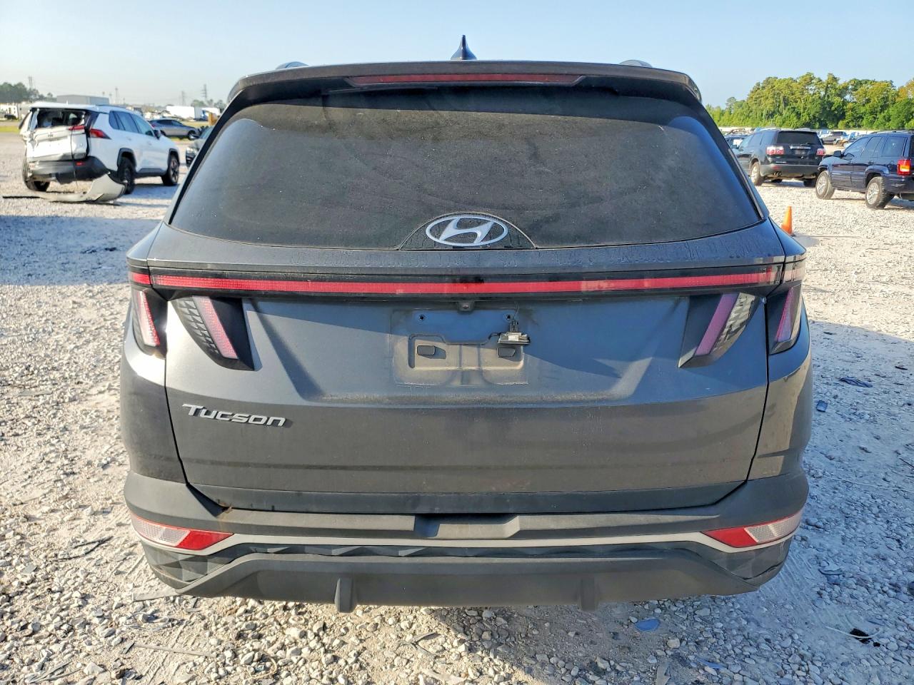 2022 Hyundai Tucson Sel Gray vin: 5NMJC3AE7NH018607