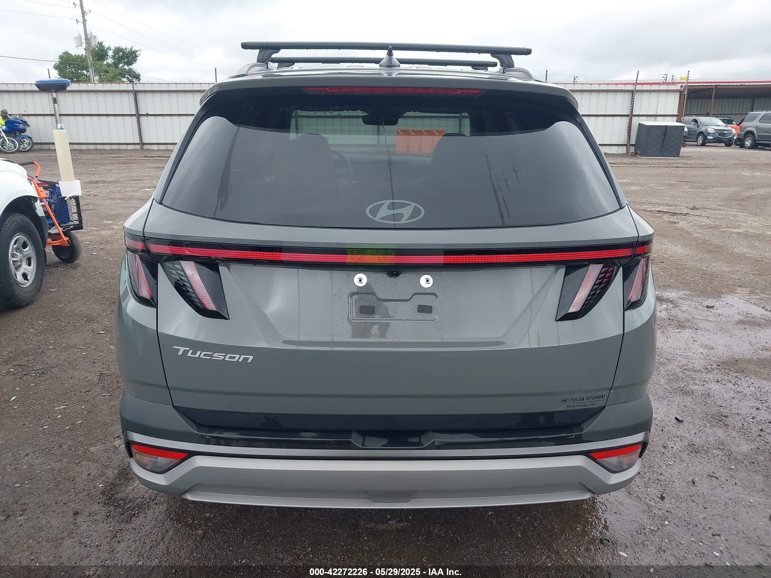 2025 Hyundai Tucson Sel Convenience Серый vin: 5NMJC3DE6SH502582
