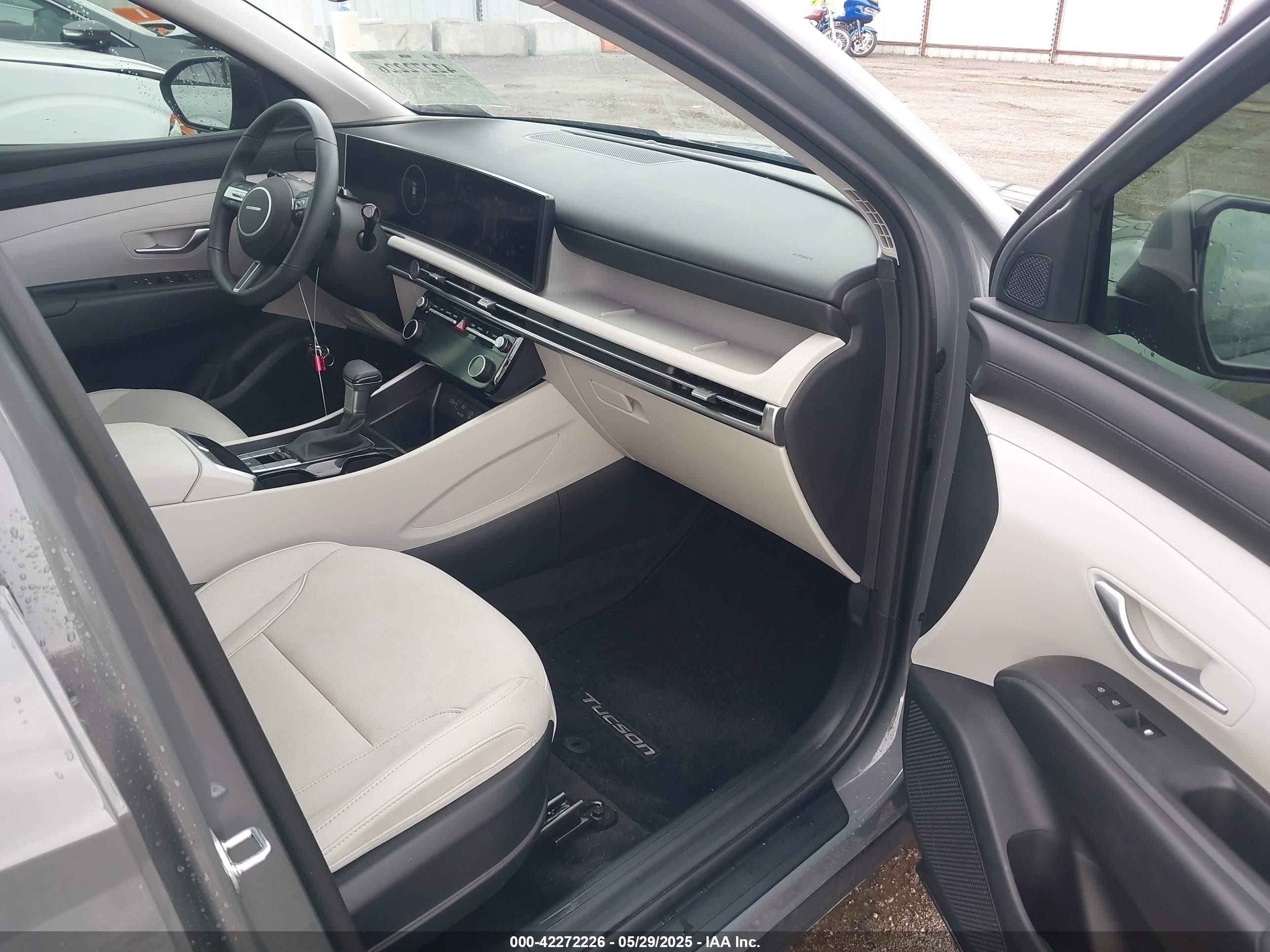 2025 Hyundai Tucson Sel Convenience Серый vin: 5NMJC3DE6SH502582