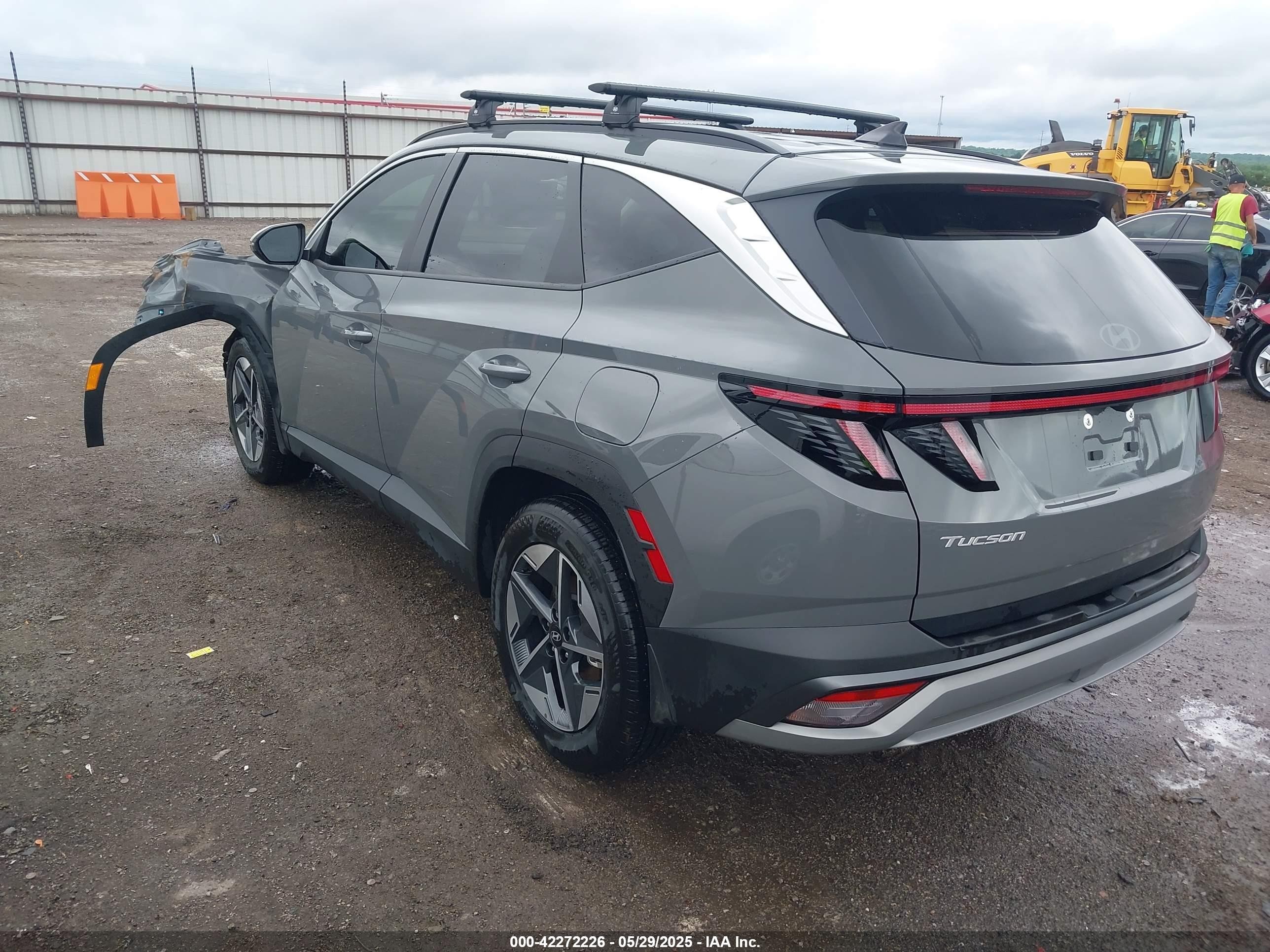 2025 Hyundai Tucson Sel Convenience Серый vin: 5NMJC3DE6SH502582