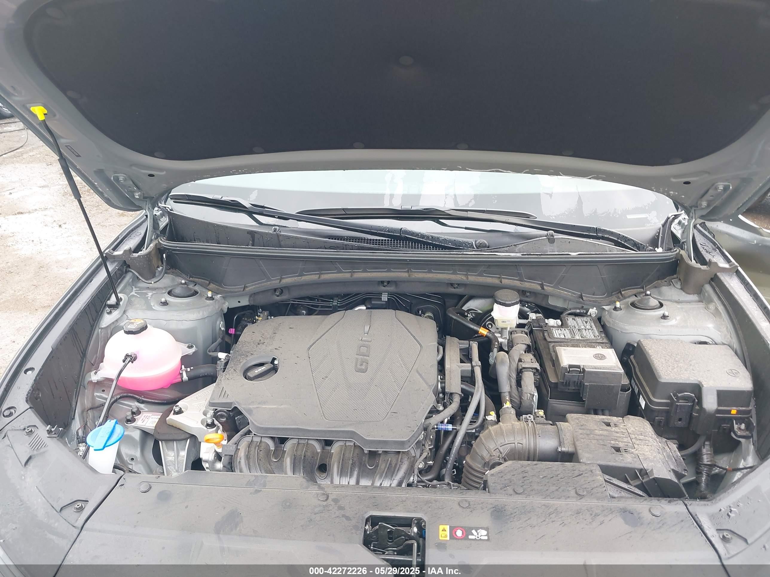 2025 Hyundai Tucson Sel Convenience Серый vin: 5NMJC3DE6SH502582