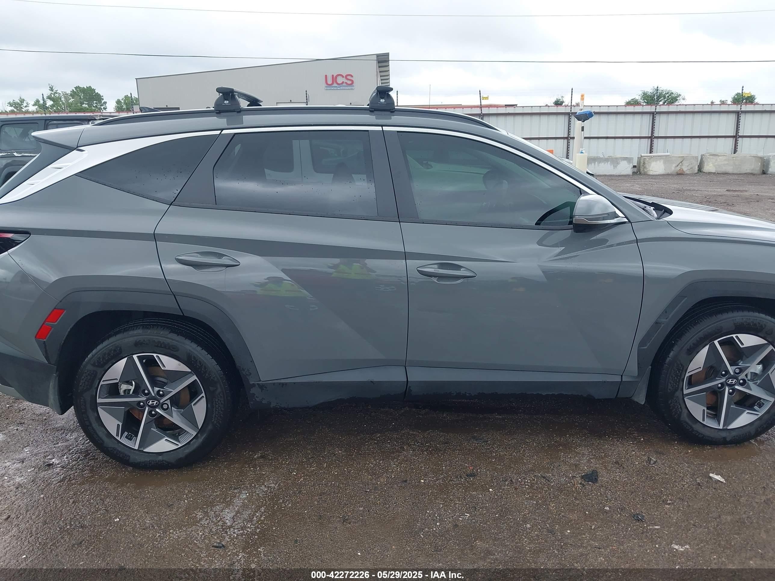 2025 Hyundai Tucson Sel Convenience Серый vin: 5NMJC3DE6SH502582