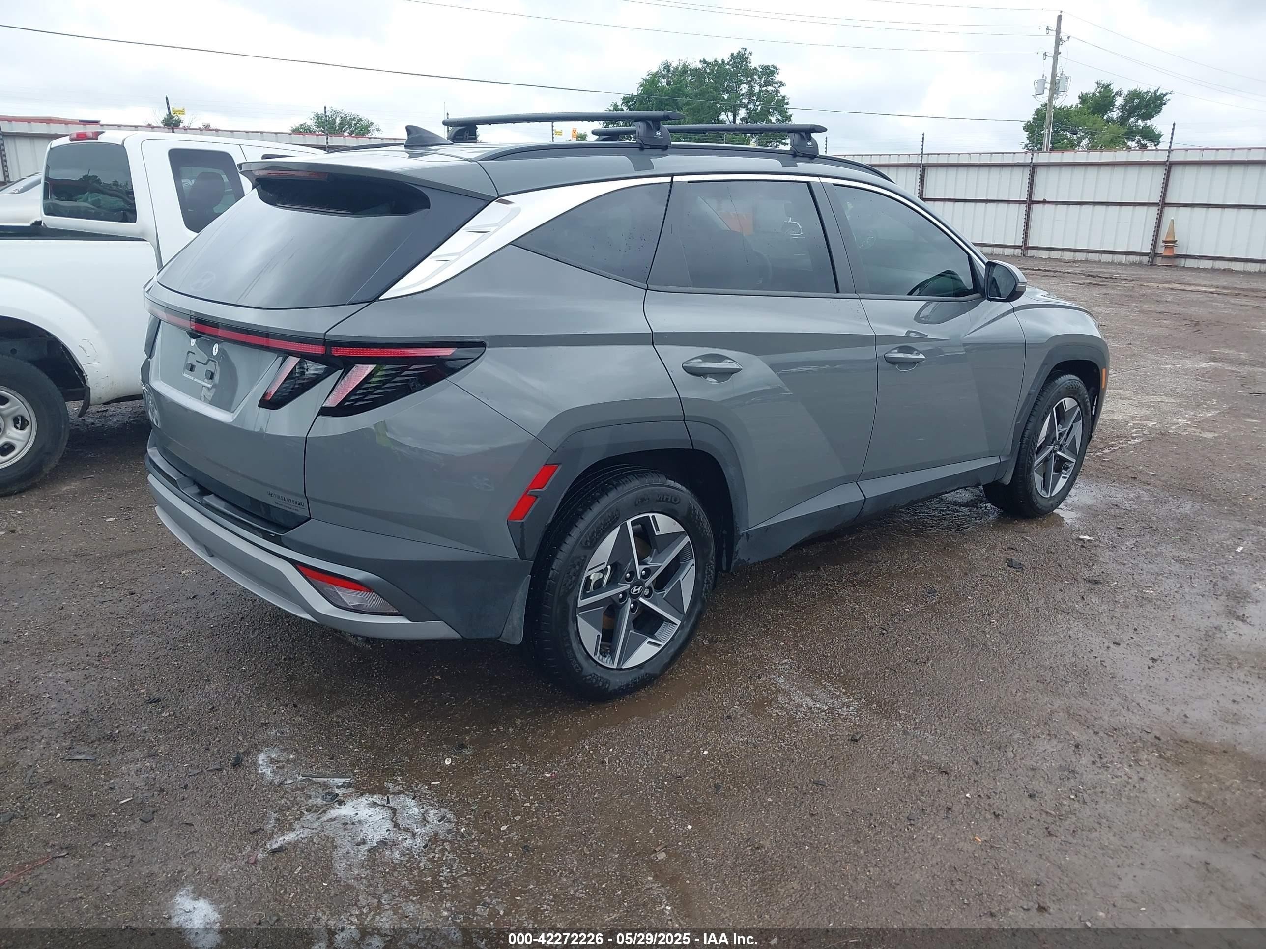 2025 Hyundai Tucson Sel Convenience Серый vin: 5NMJC3DE6SH502582
