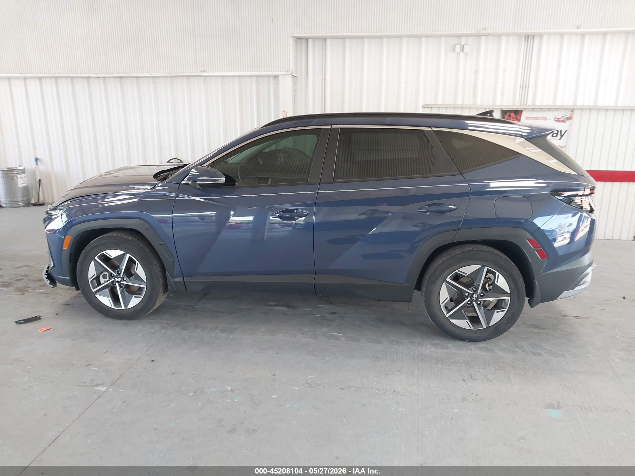 2025 Hyundai Tucson Sel Convenience Blue vin: 5NMJC3DE7SH463257