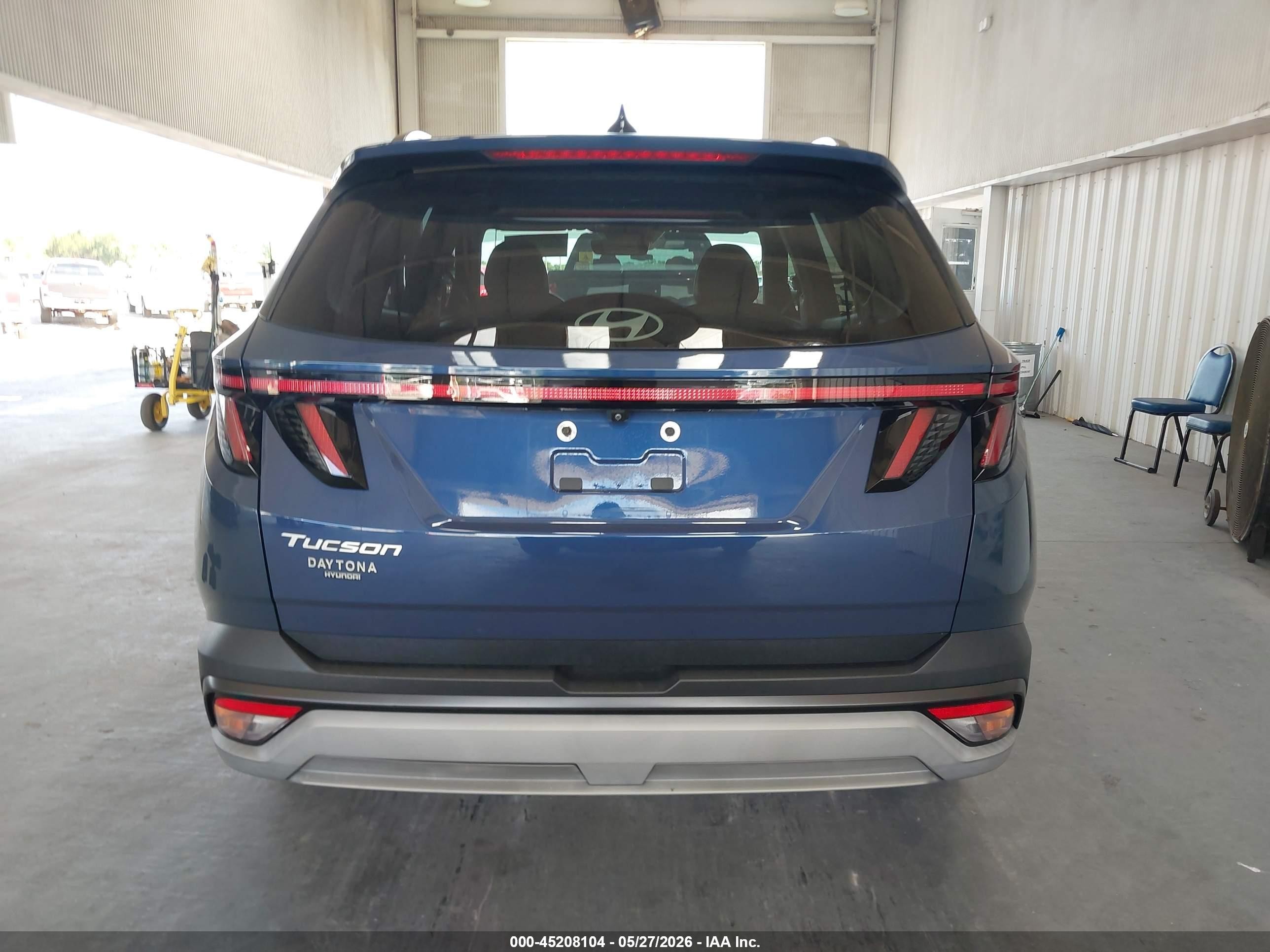 2025 Hyundai Tucson Sel Convenience Blue vin: 5NMJC3DE7SH463257