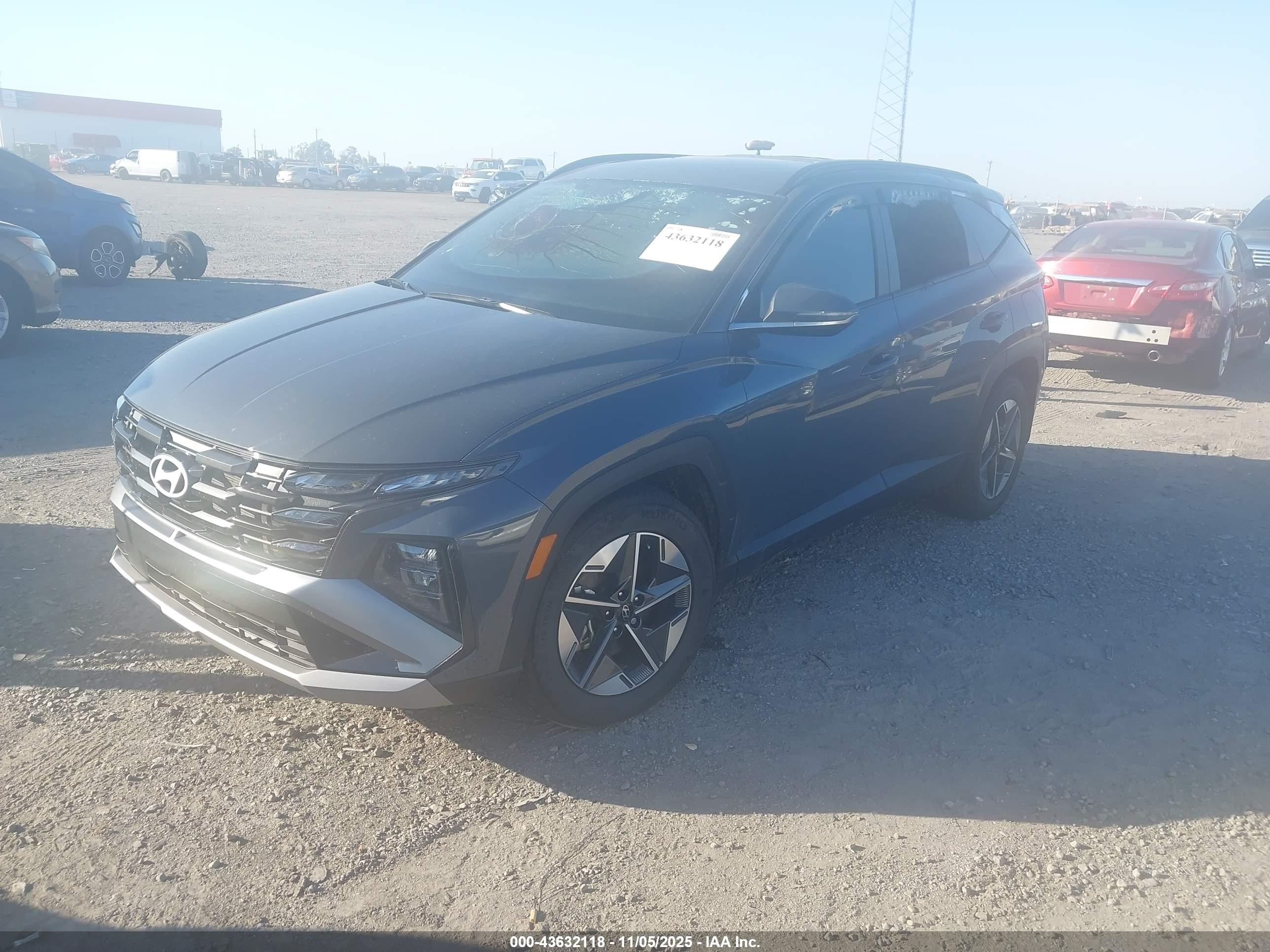 2025 Hyundai Tucson Sel Convenience Gray vin: 5NMJC3DE7SH550253