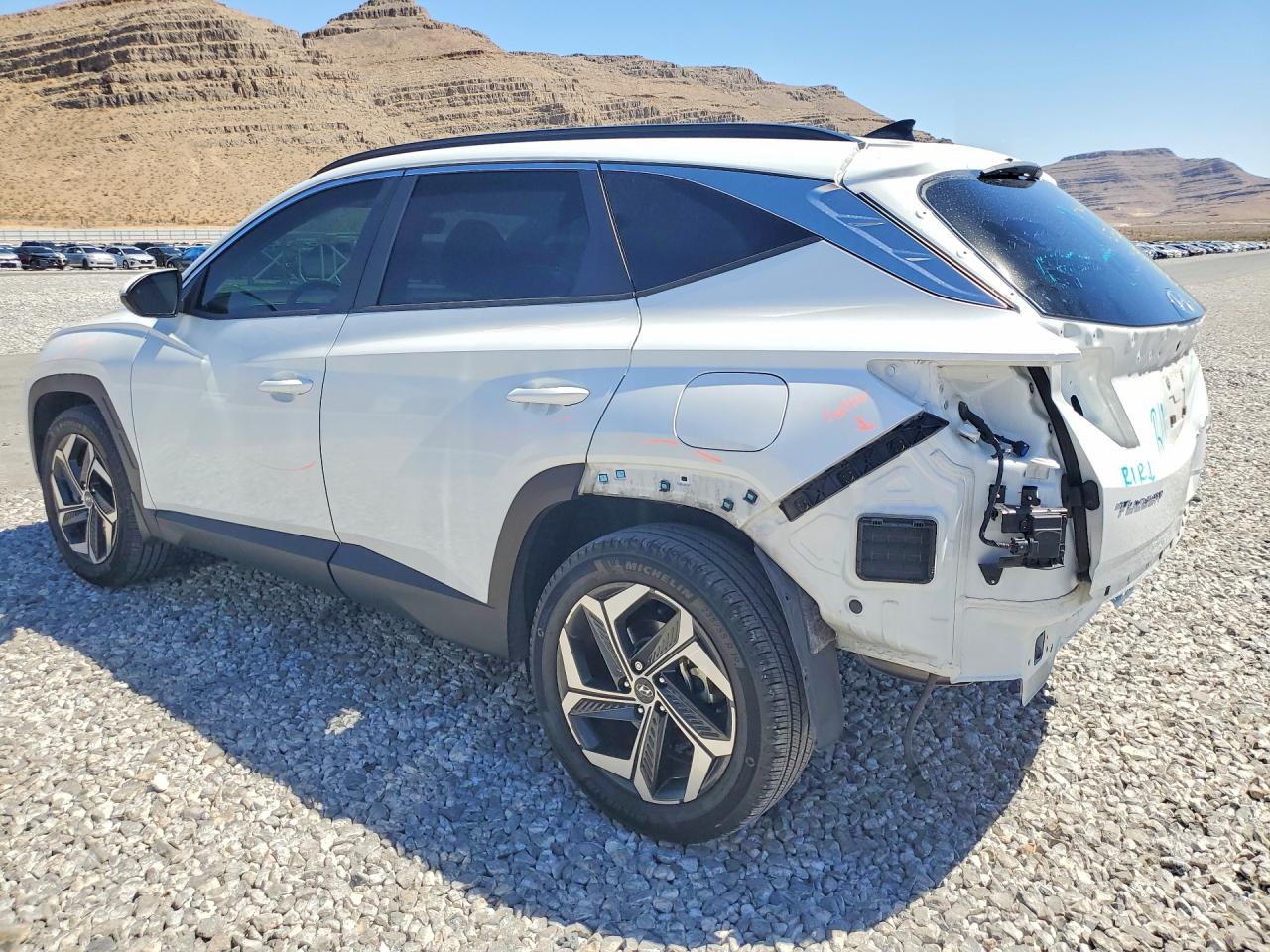2022 Hyundai Tucson Sel White vin: 5NMJCCAE2NH154353