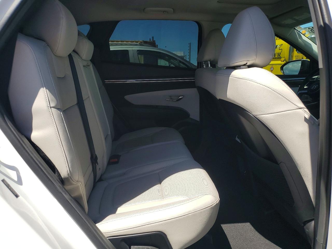 2022 Hyundai Tucson Sel White vin: 5NMJCCAE2NH154353