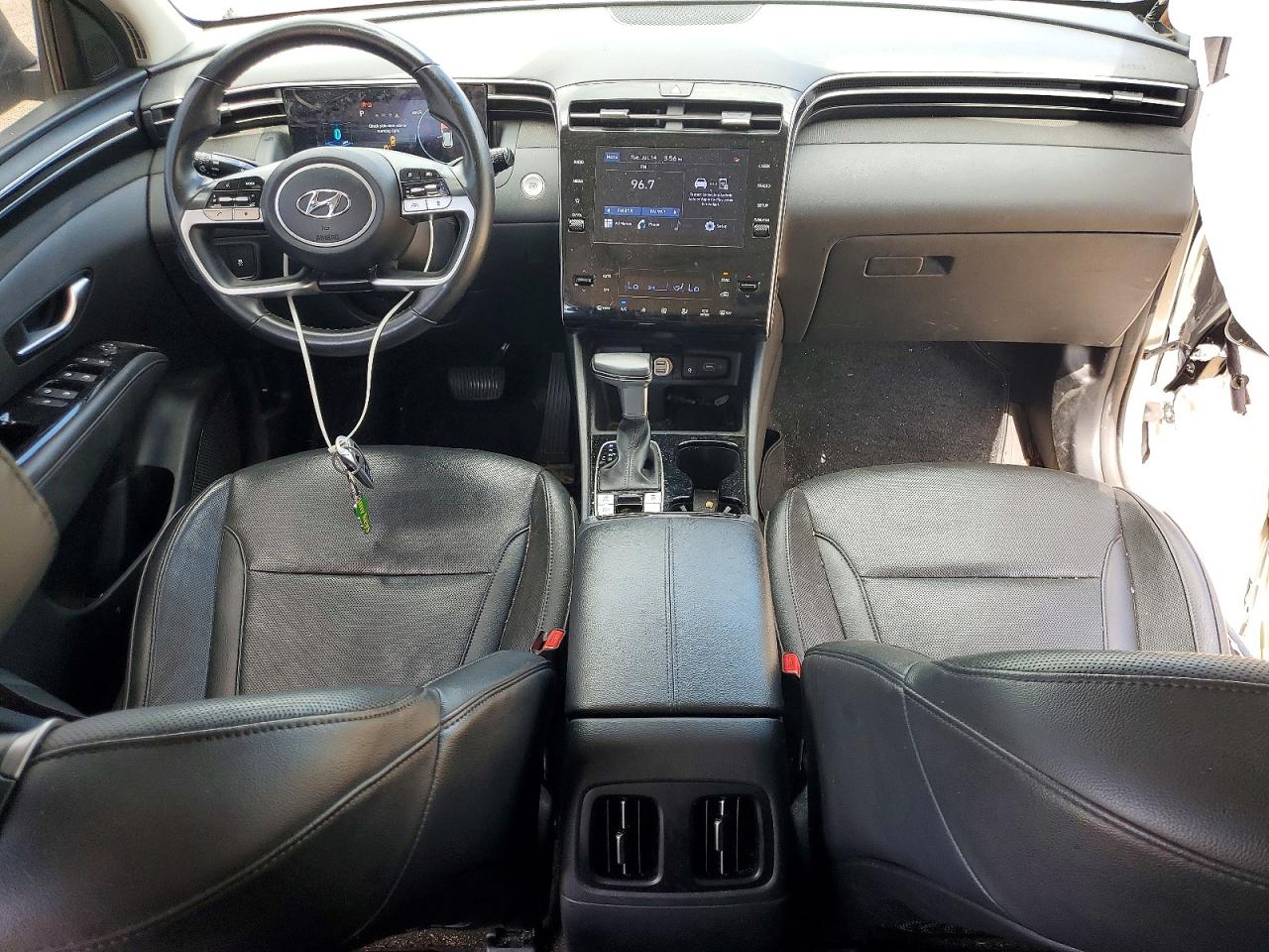 2022 Hyundai Tucson Sel Silver vin: 5NMJCCAE3NH087326