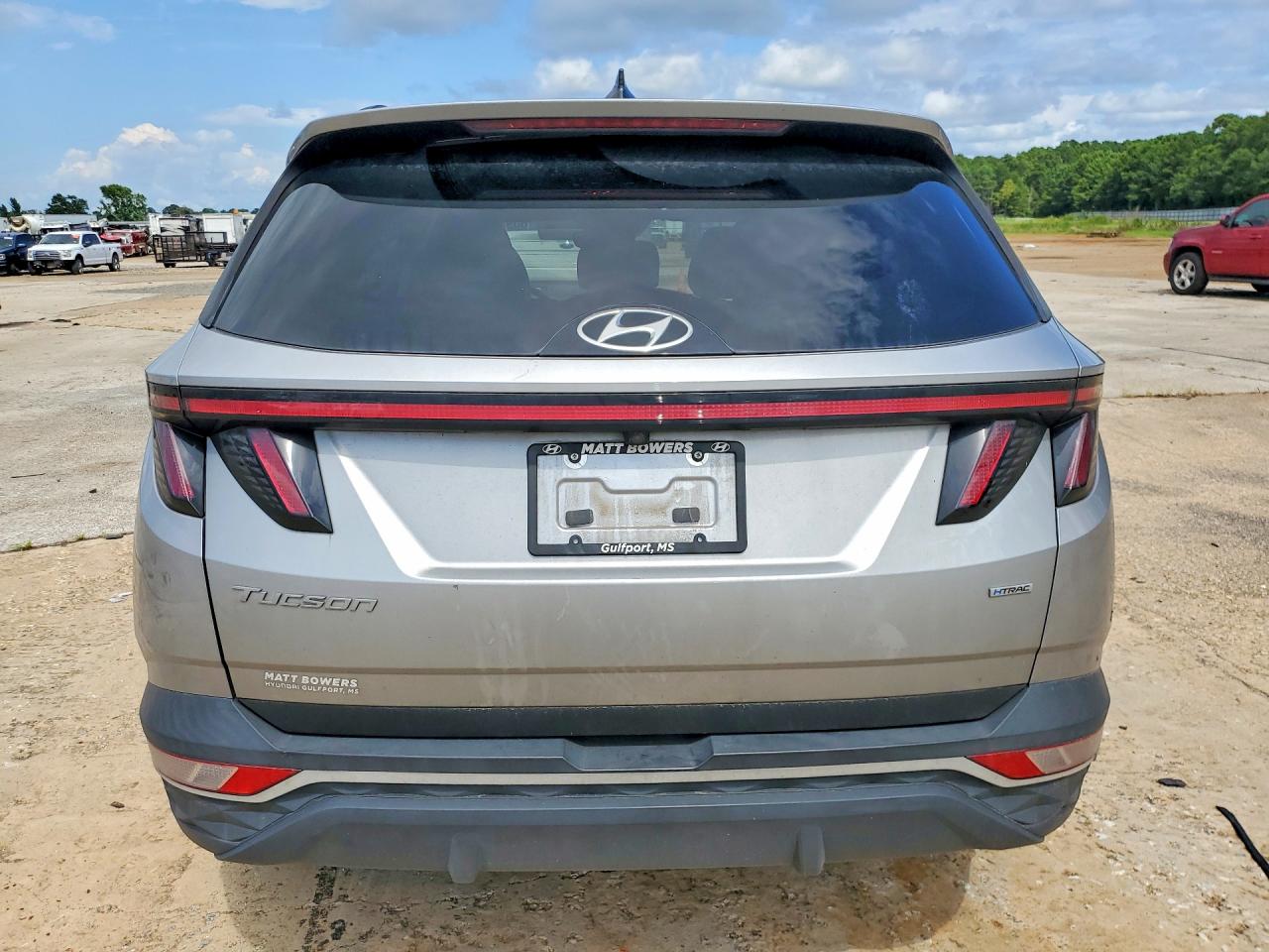 2022 Hyundai Tucson Sel Silver vin: 5NMJCCAE3NH087326