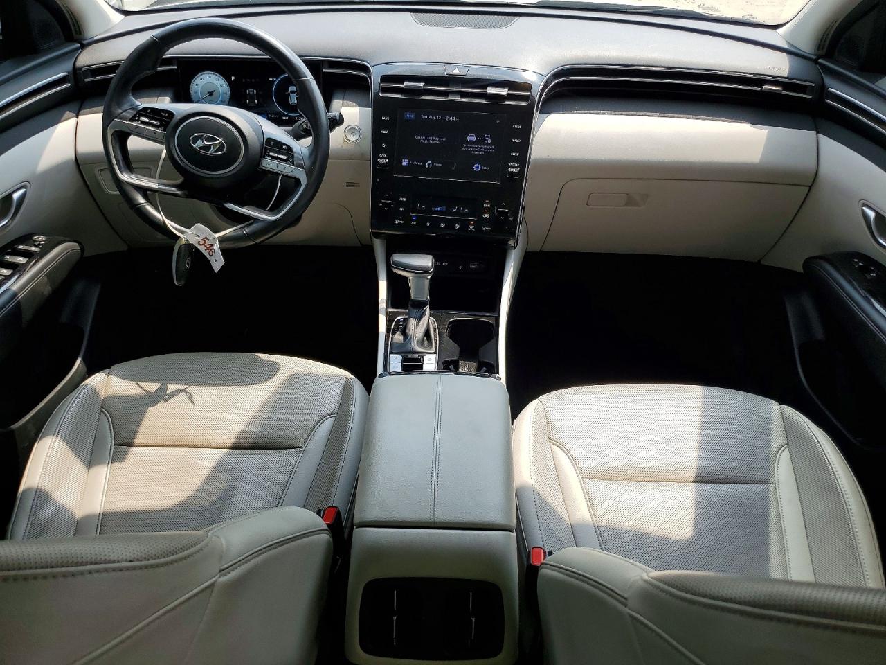 2022 Hyundai Tucson Sel White vin: 5NMJCCAE7NH061070