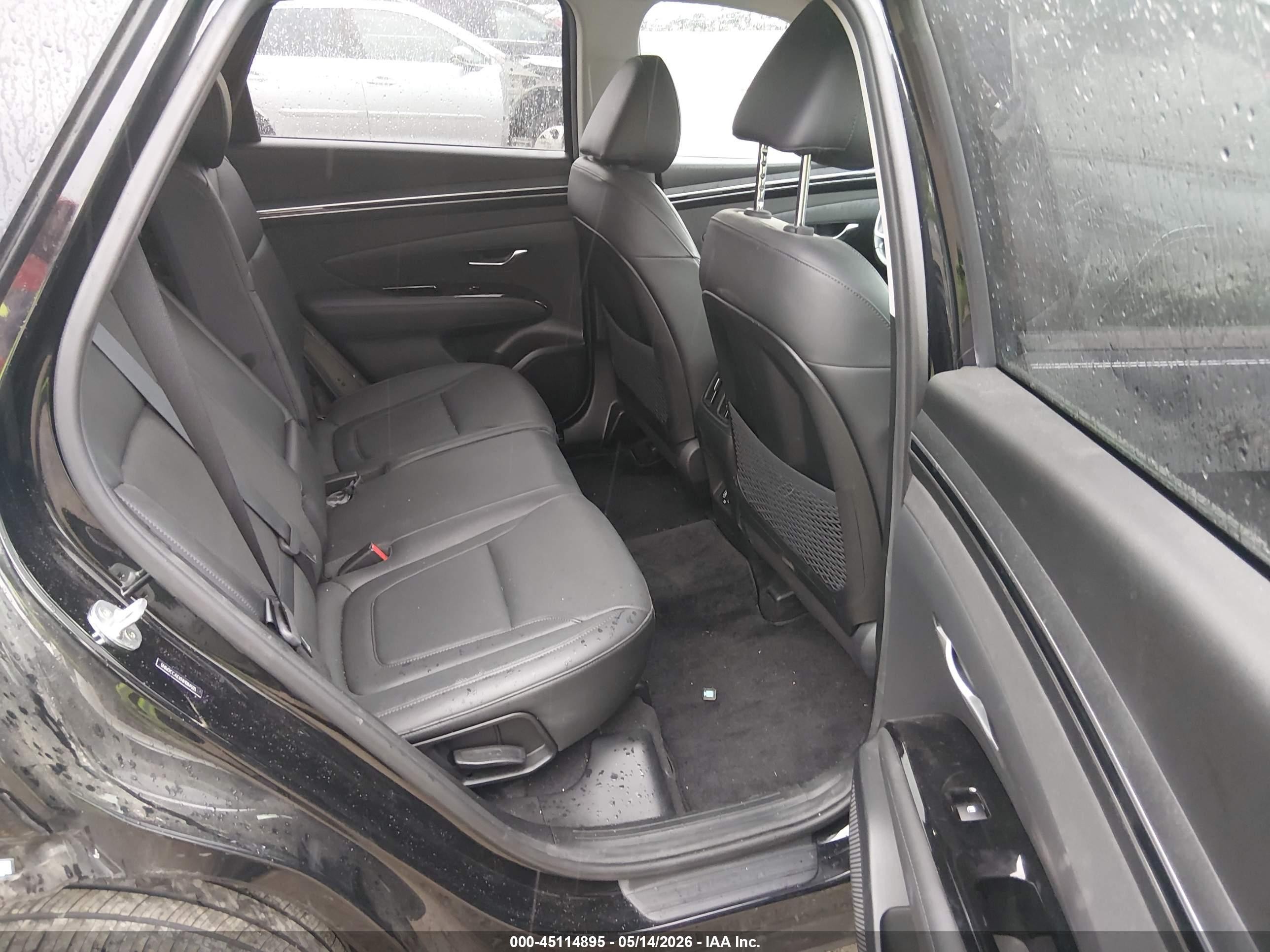 2022 Hyundai Tucson Sel Black vin: 5NMJCCAEXNH084505