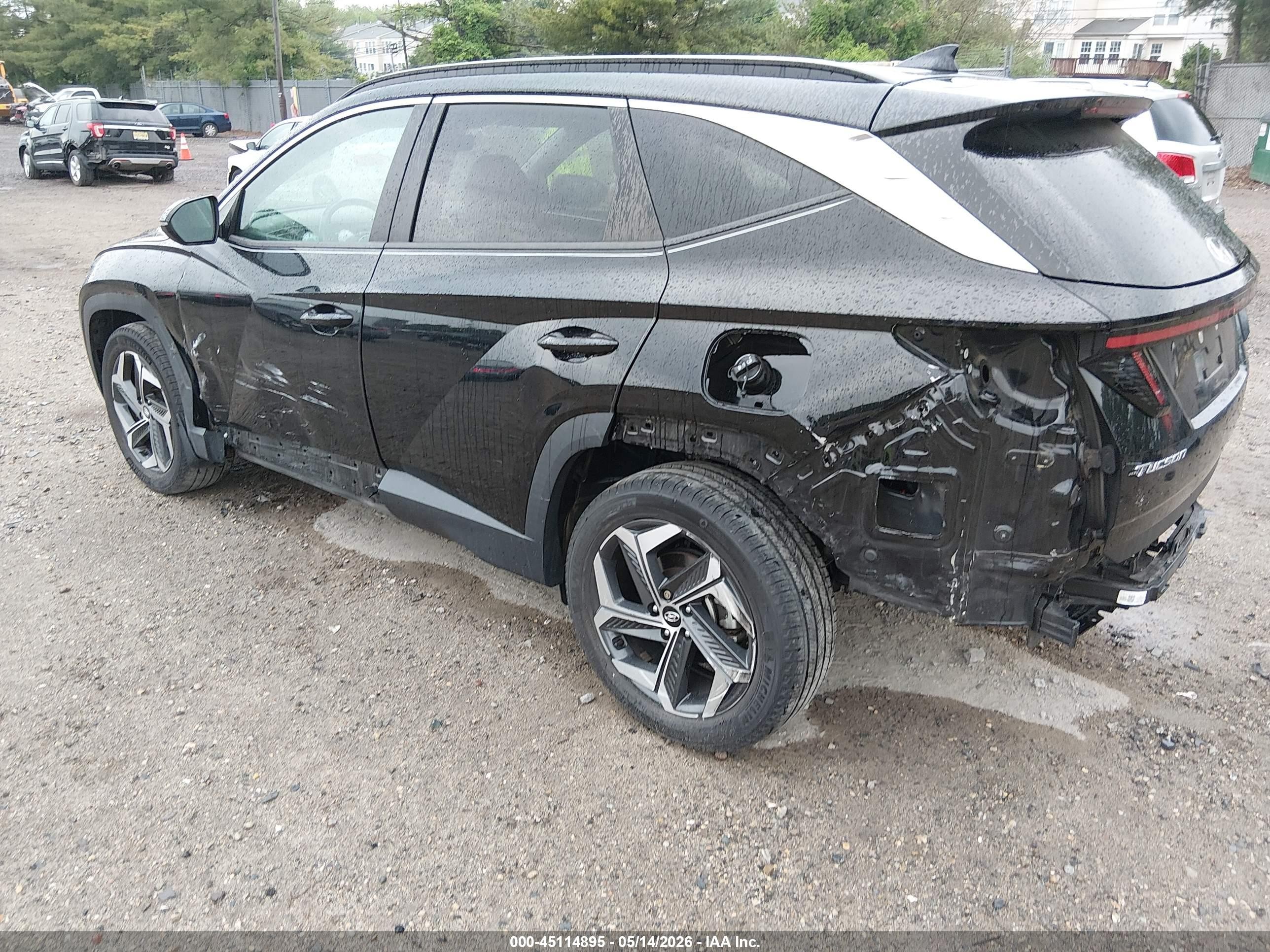 2022 Hyundai Tucson Sel Black vin: 5NMJCCAEXNH084505