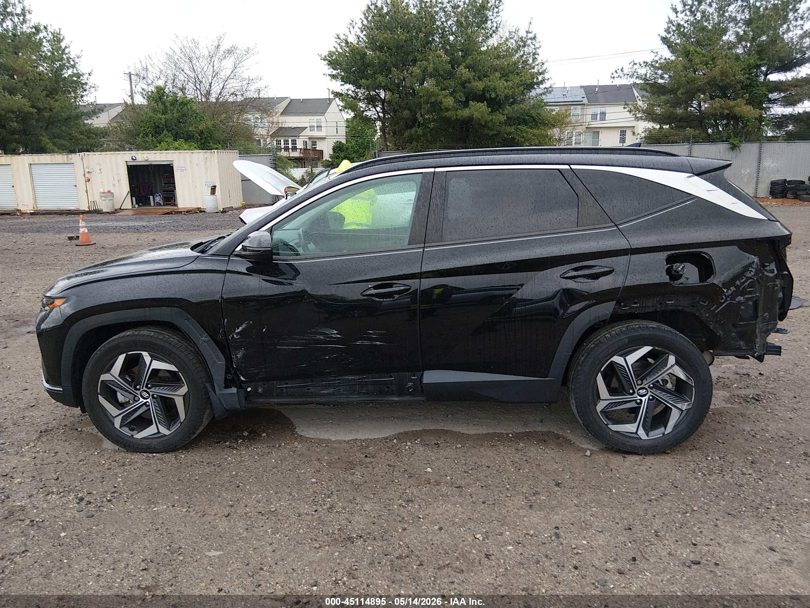2022 Hyundai Tucson Sel Black vin: 5NMJCCAEXNH084505